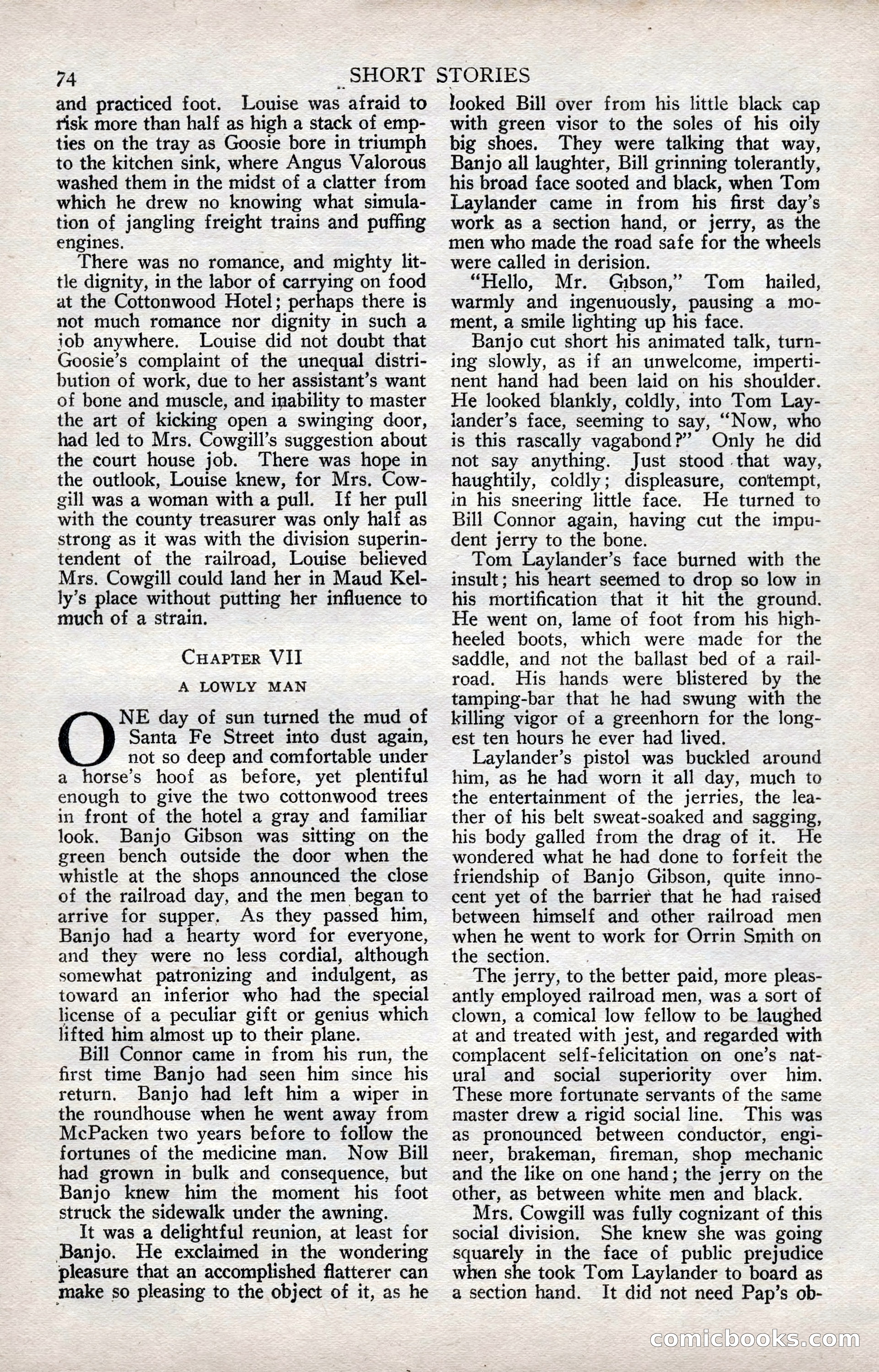 Short Stories, July 10, 1924 — page 84 of 196