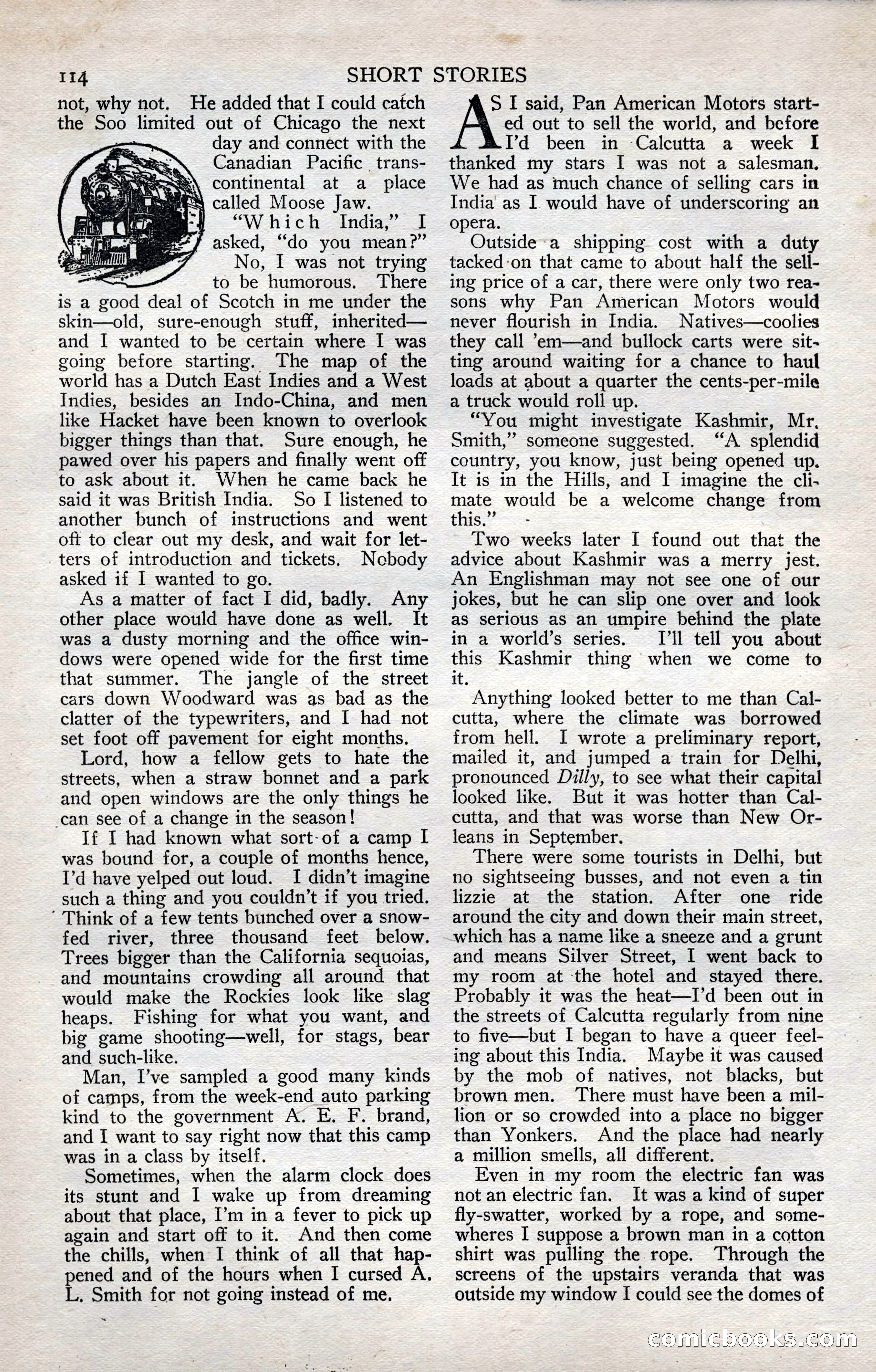 Short Stories, July 10, 1924 — page 124 of 196