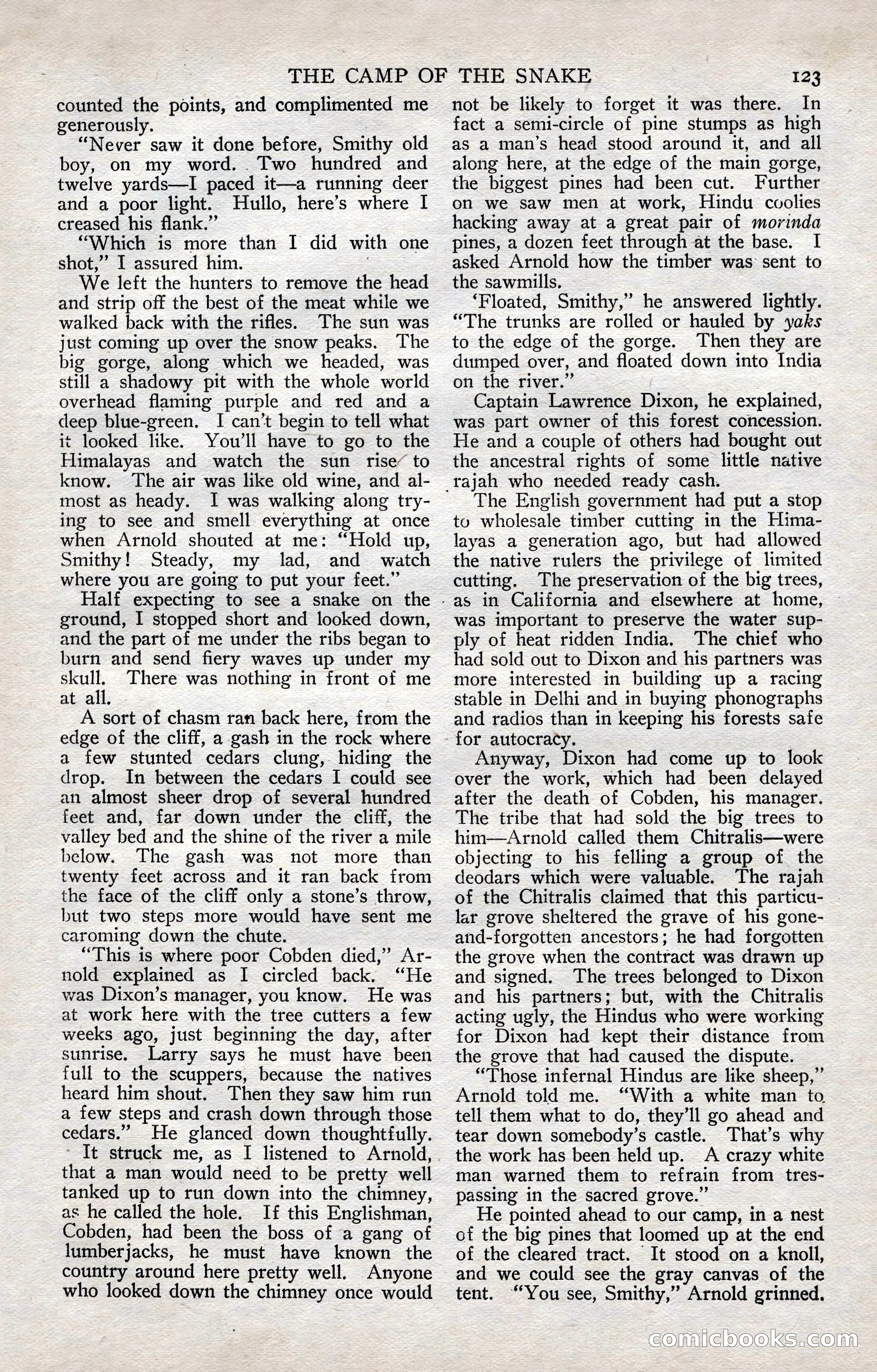 Short Stories, July 10, 1924 — page 133 of 196