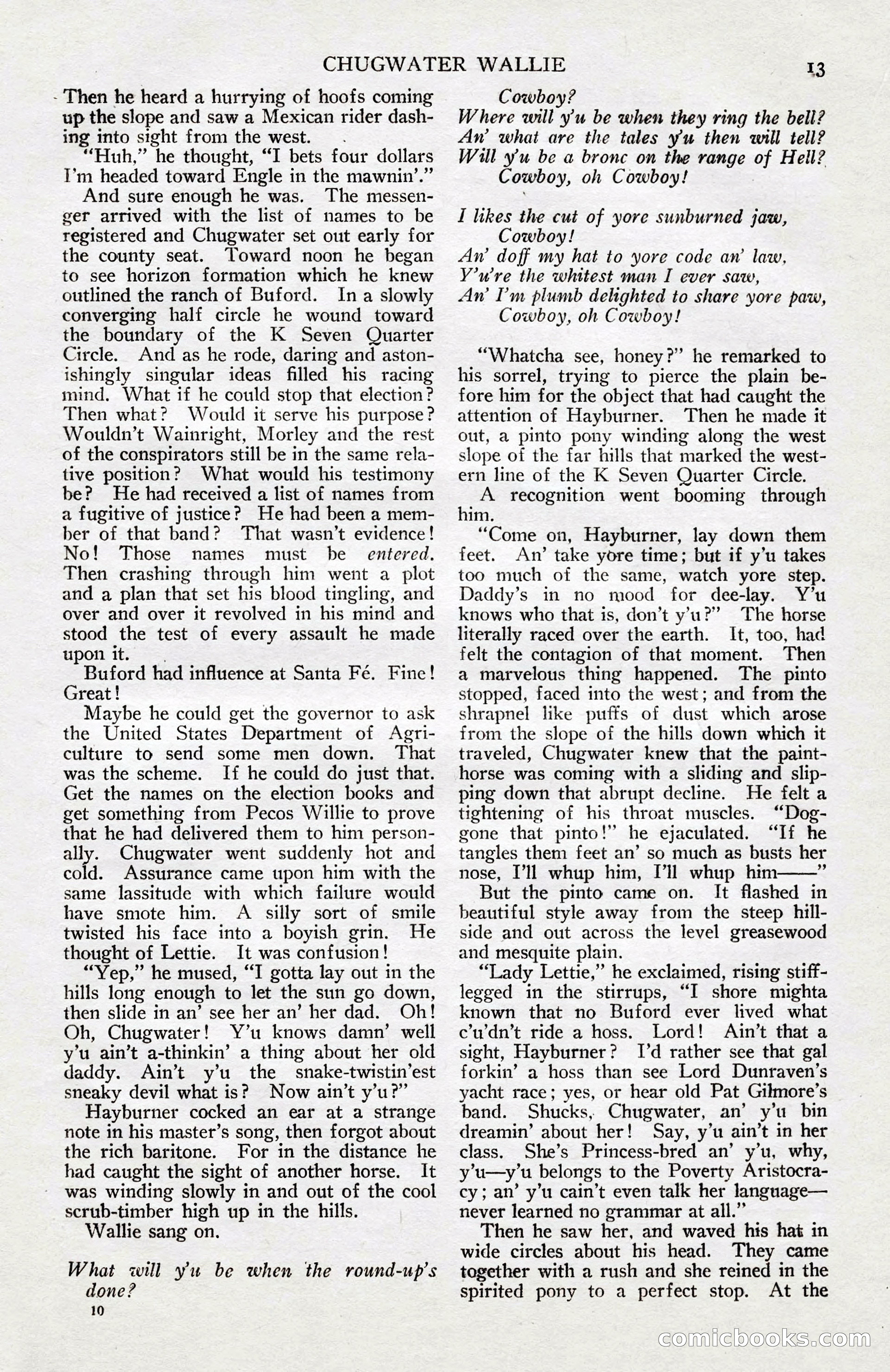 Short Stories, June 10, 1925 — page 19 of 192