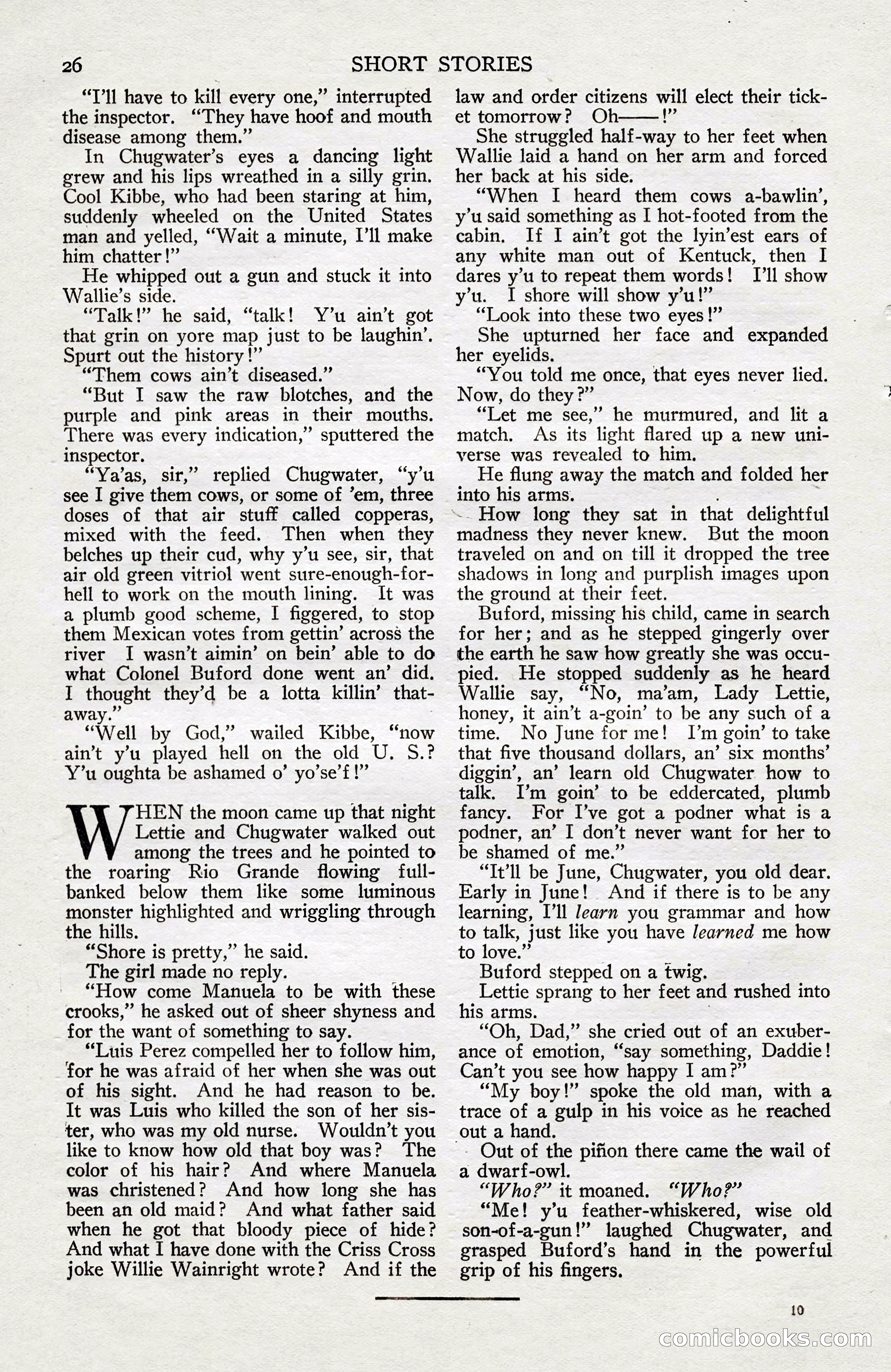 Short Stories, June 10, 1925 — page 32 of 192