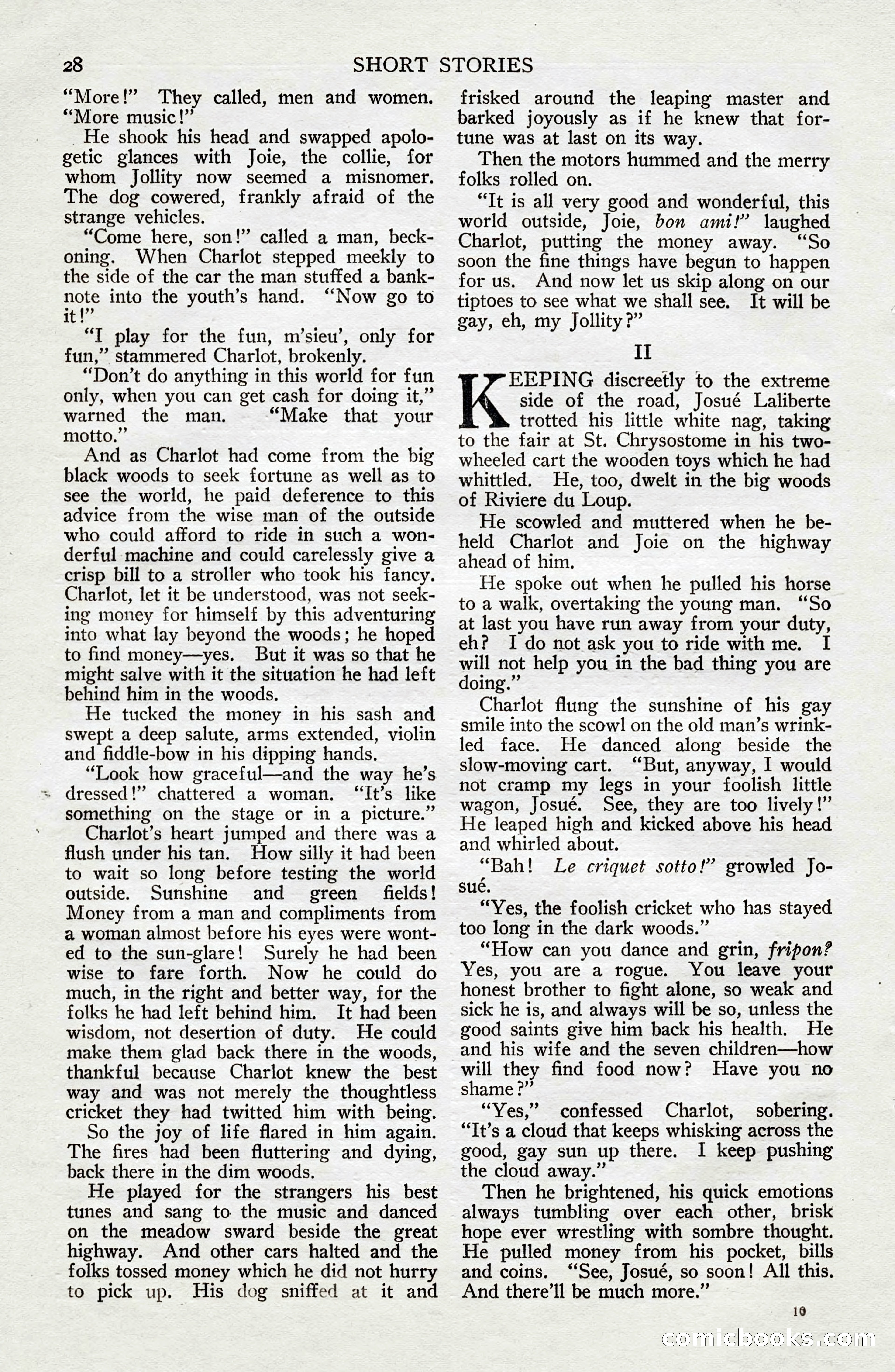 Short Stories, June 10, 1925 — page 34 of 192