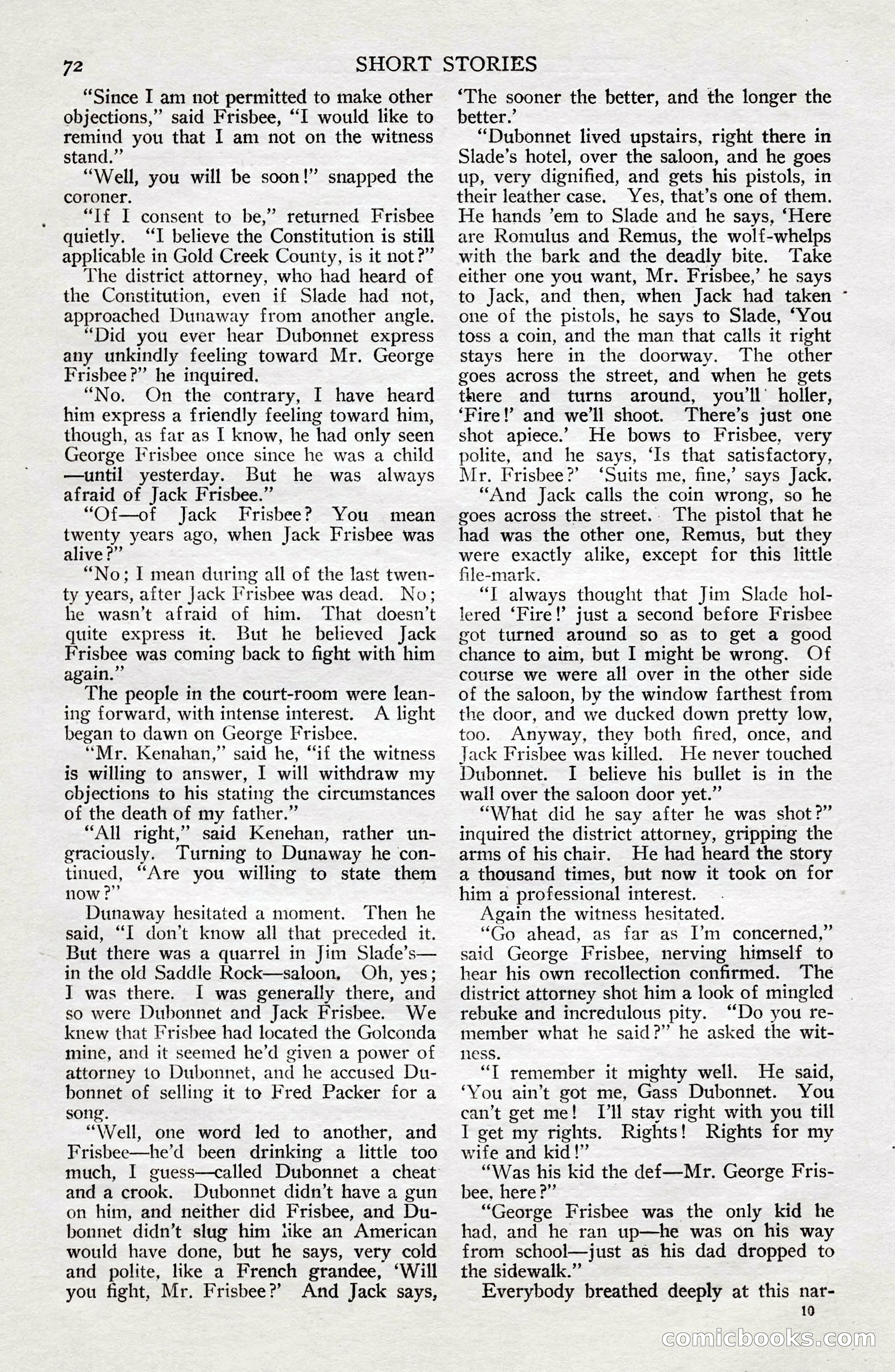 Short Stories, June 10, 1925 — page 78 of 192