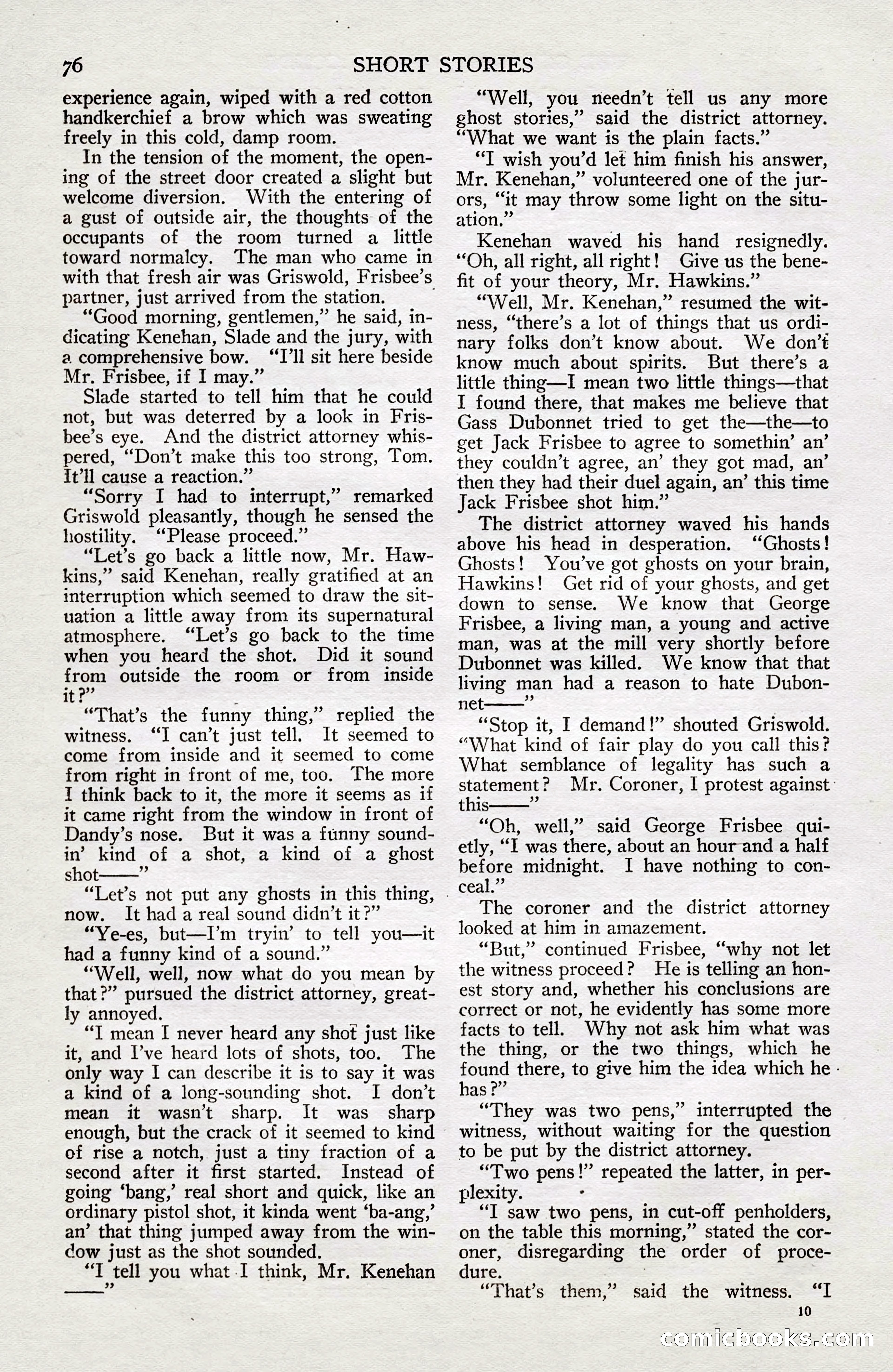 Short Stories, June 10, 1925 — page 82 of 192