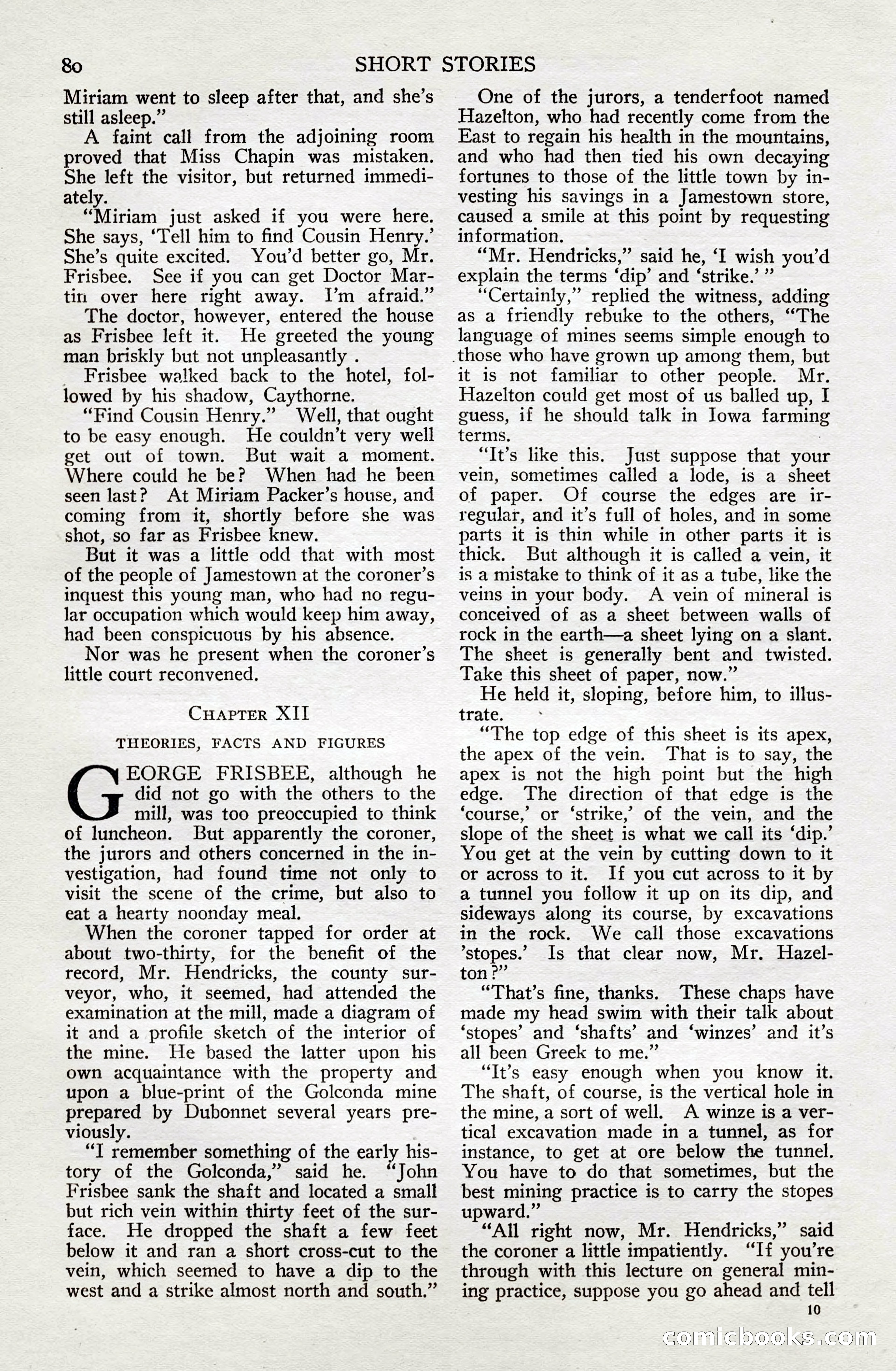 Short Stories, June 10, 1925 — page 86 of 192