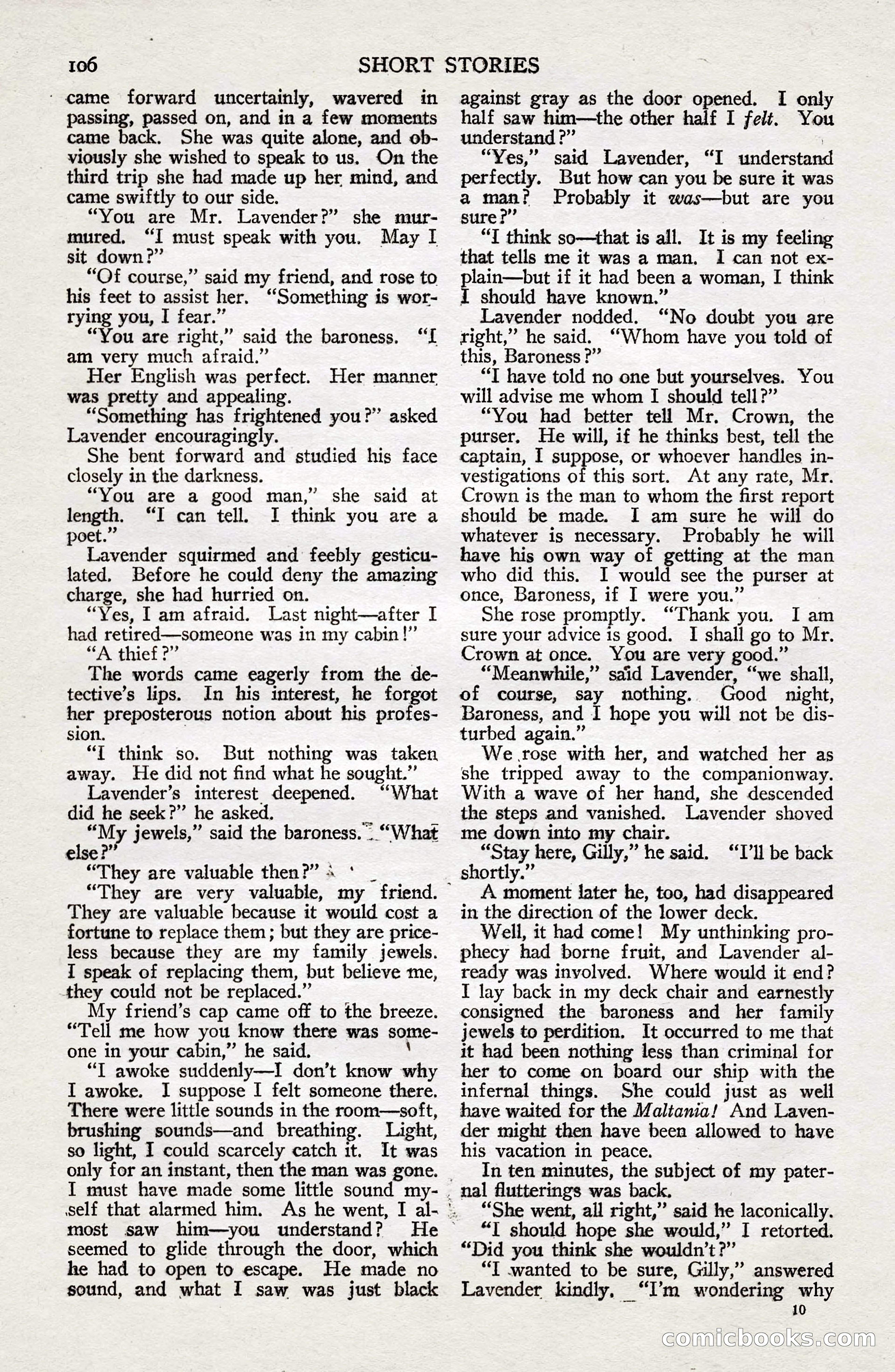Short Stories, June 10, 1925 — page 112 of 192
