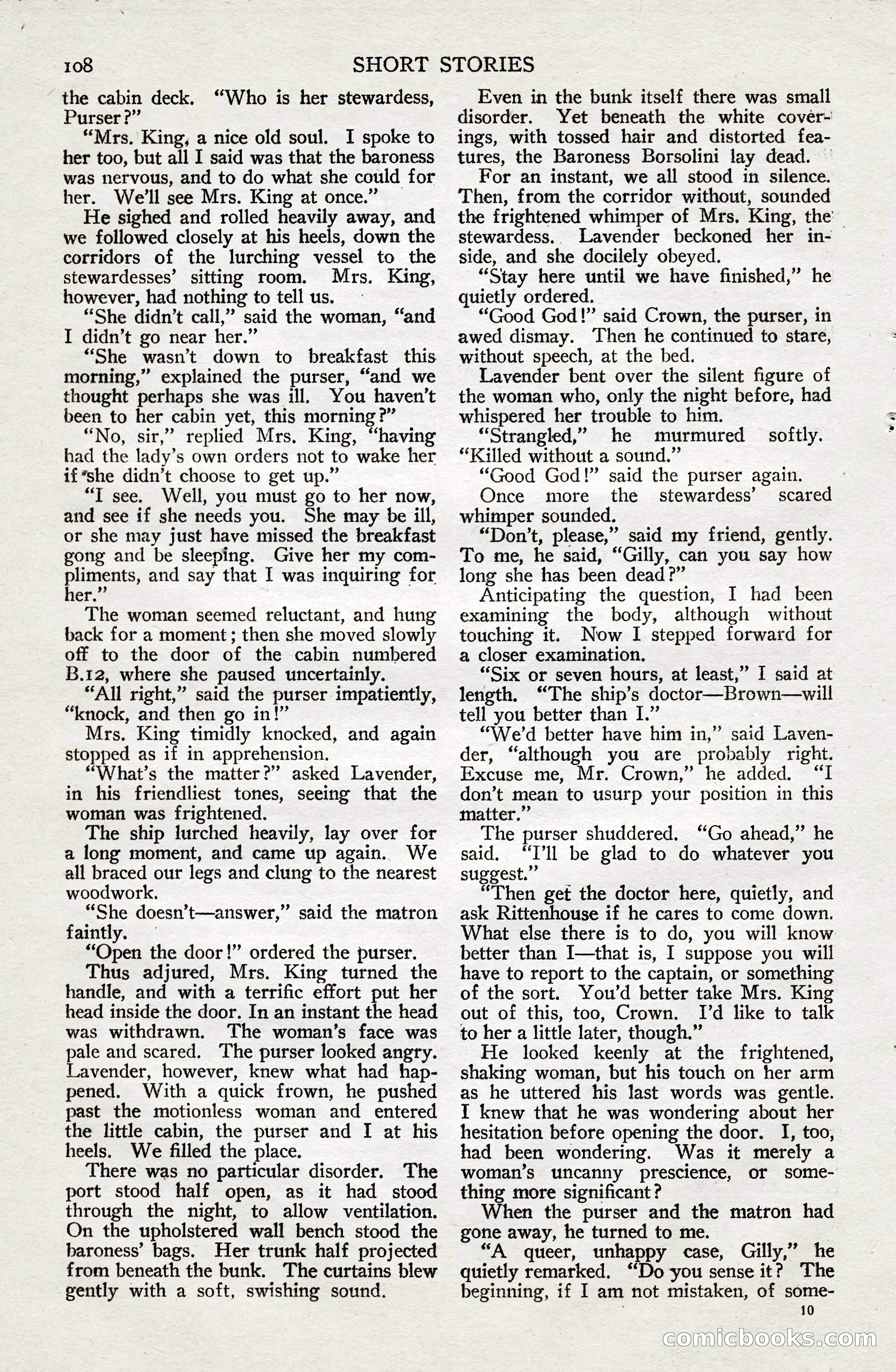 Short Stories, June 10, 1925 — page 114 of 192