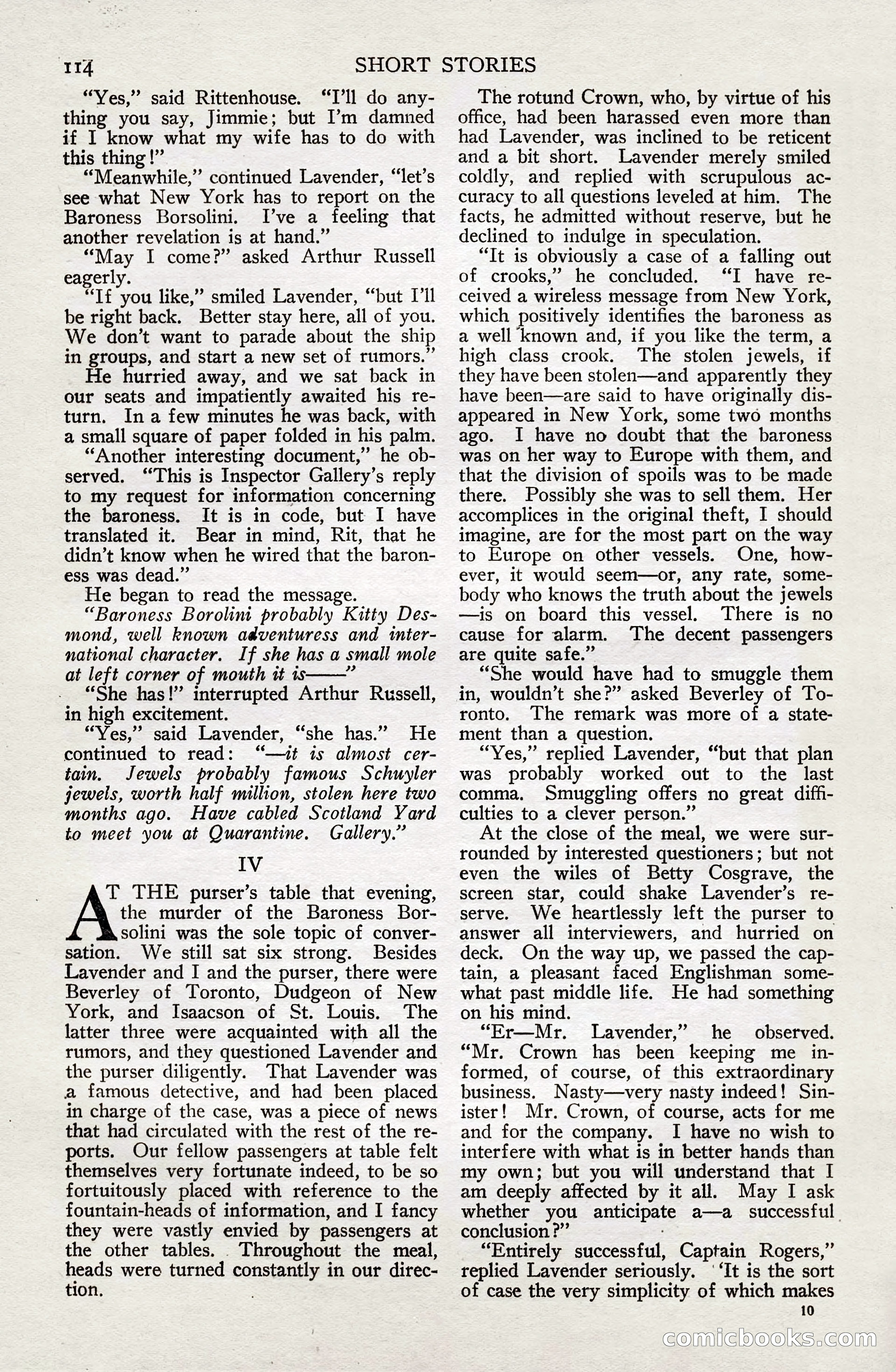 Short Stories, June 10, 1925 — page 120 of 192