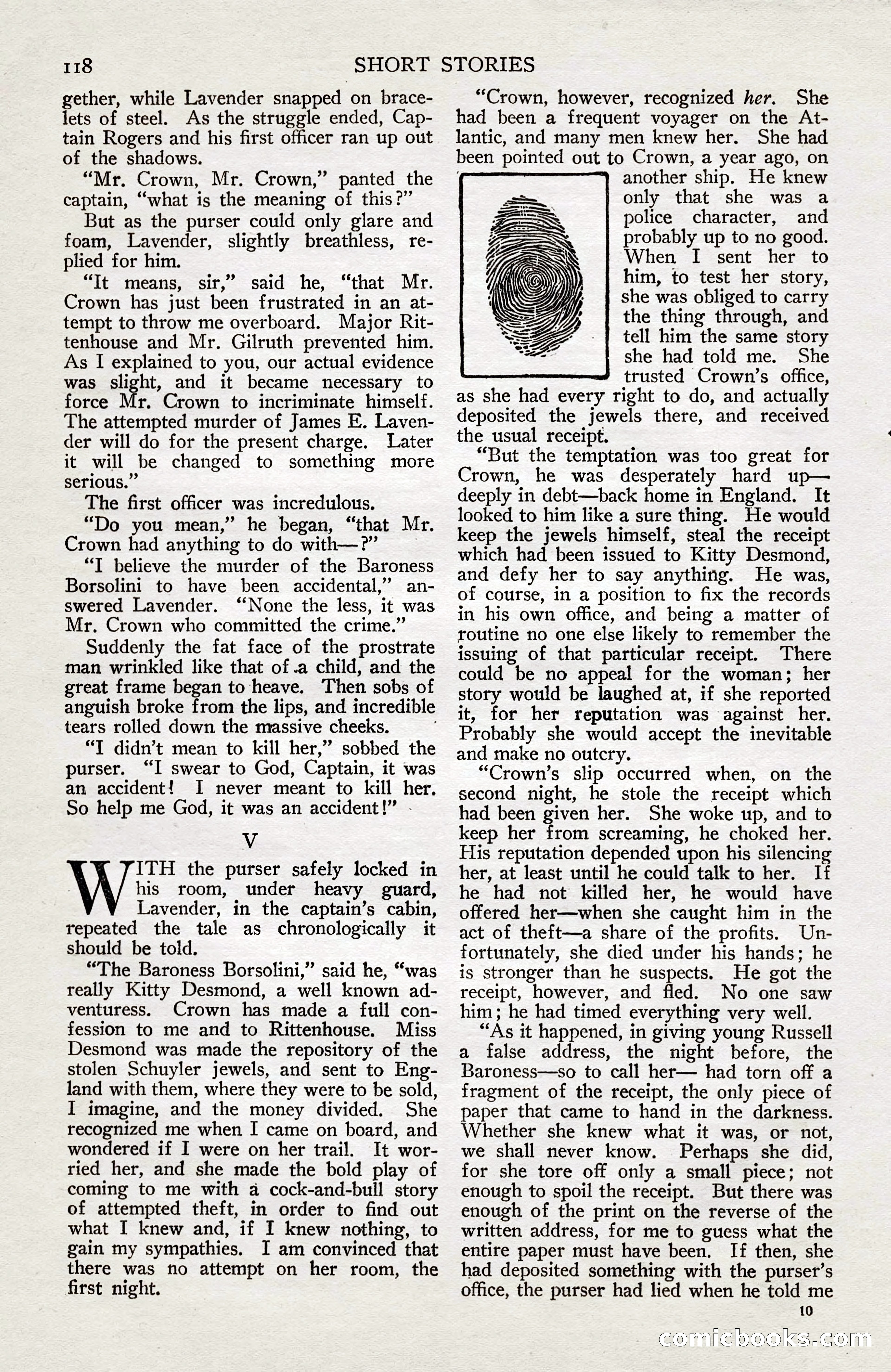 Short Stories, June 10, 1925 — page 124 of 192