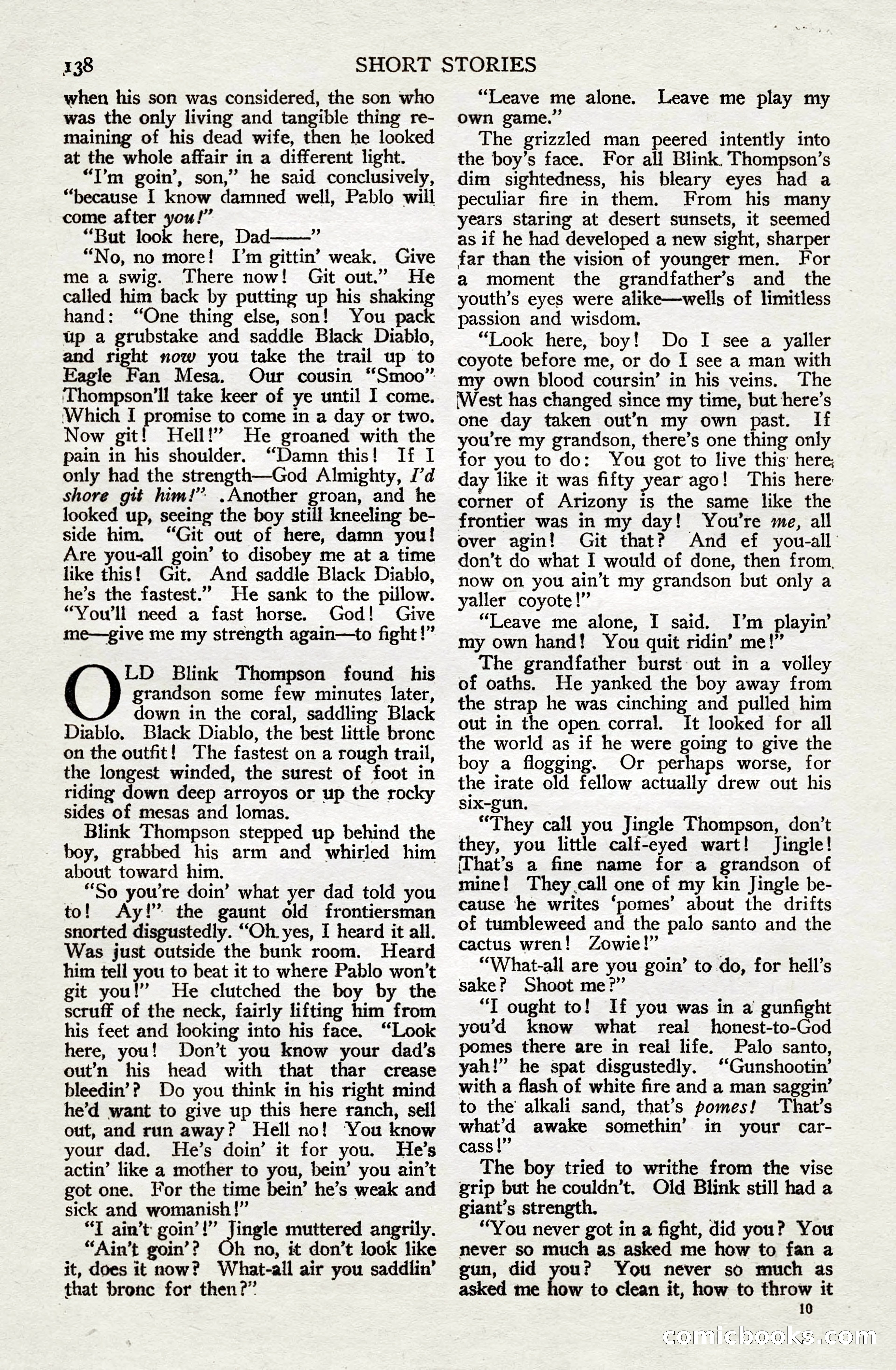 Short Stories, June 10, 1925 — page 144 of 192