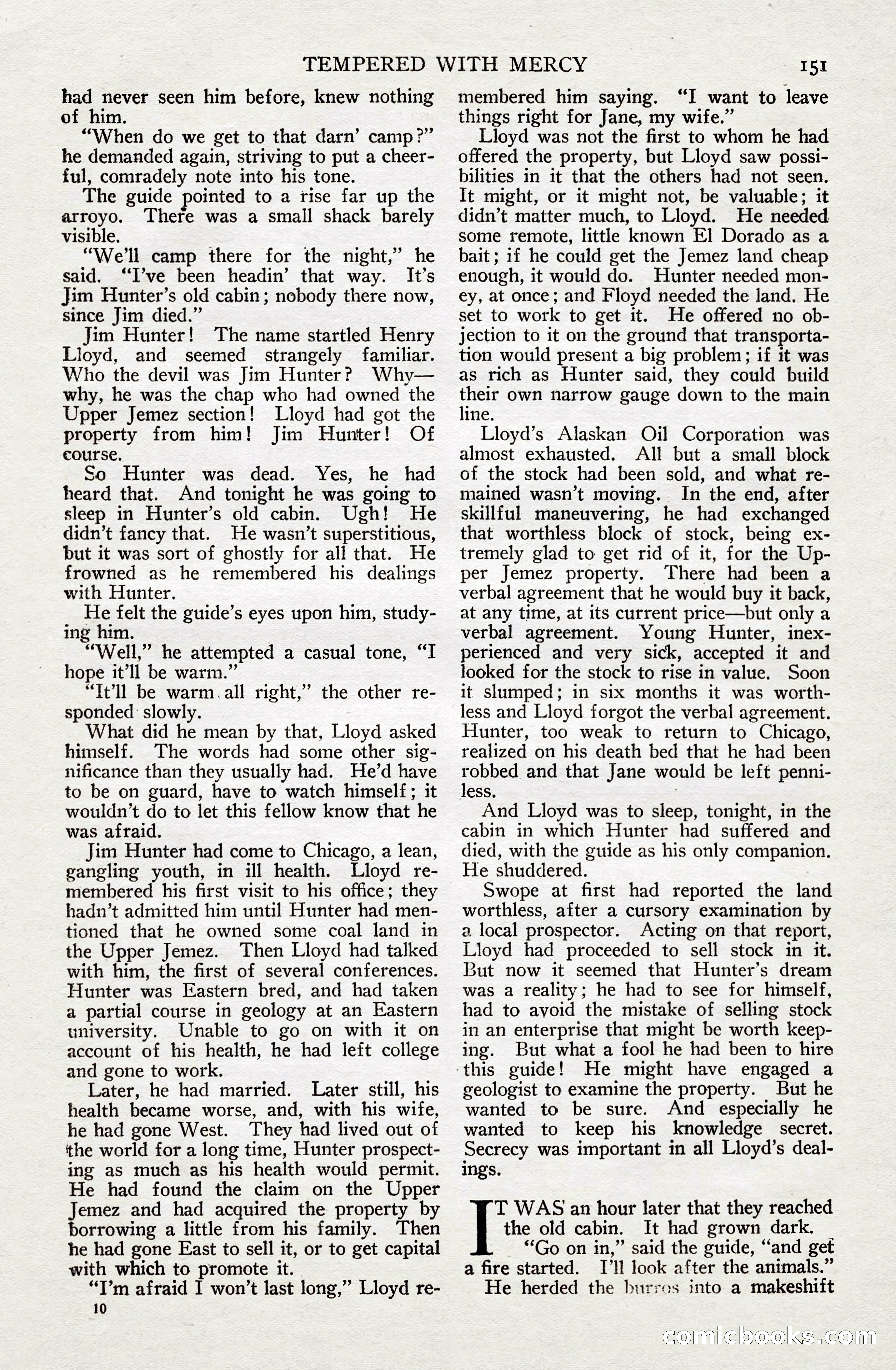 Short Stories, June 10, 1925 — page 157 of 192