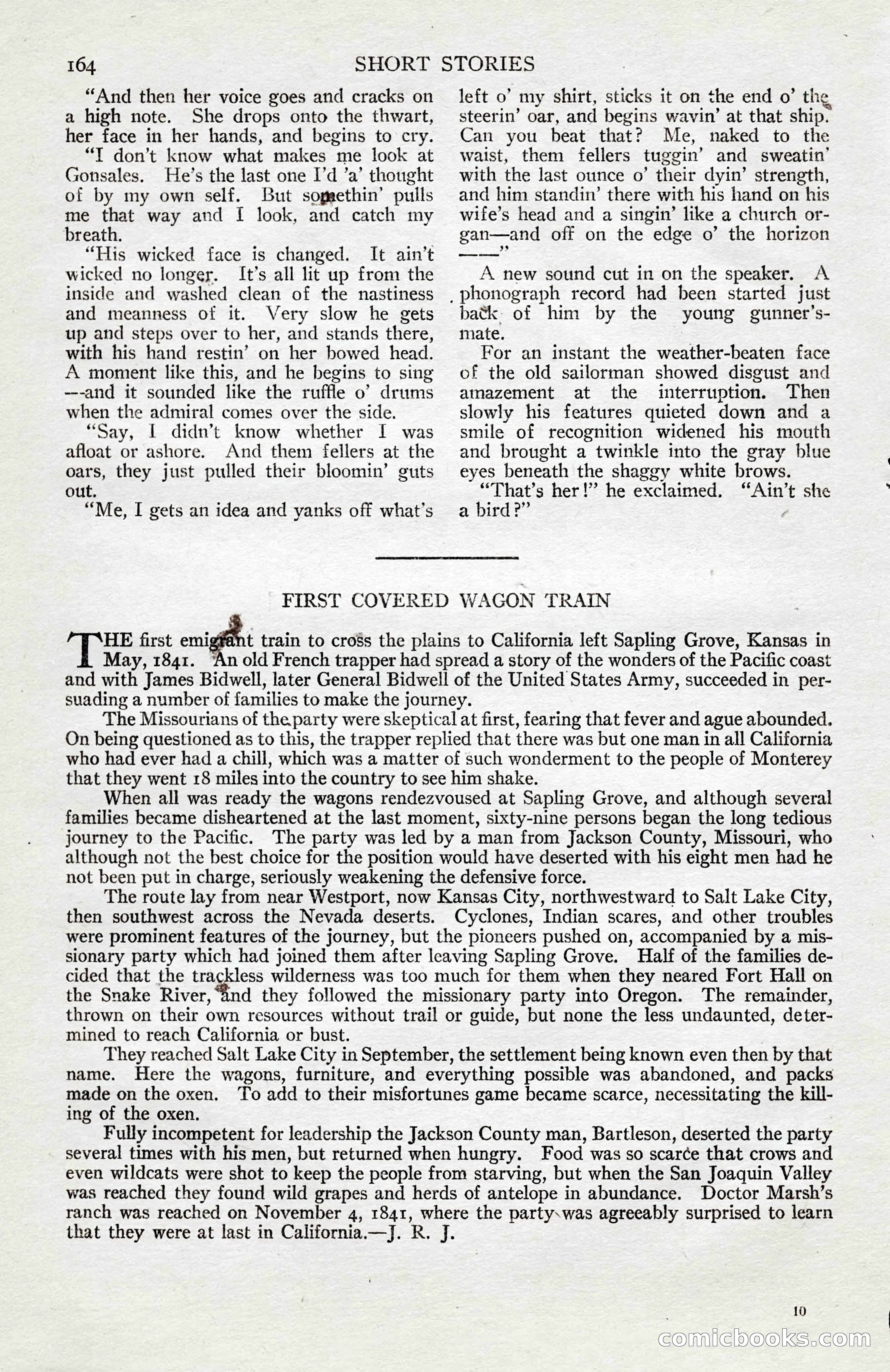 Short Stories, June 10, 1925 — page 170 of 192