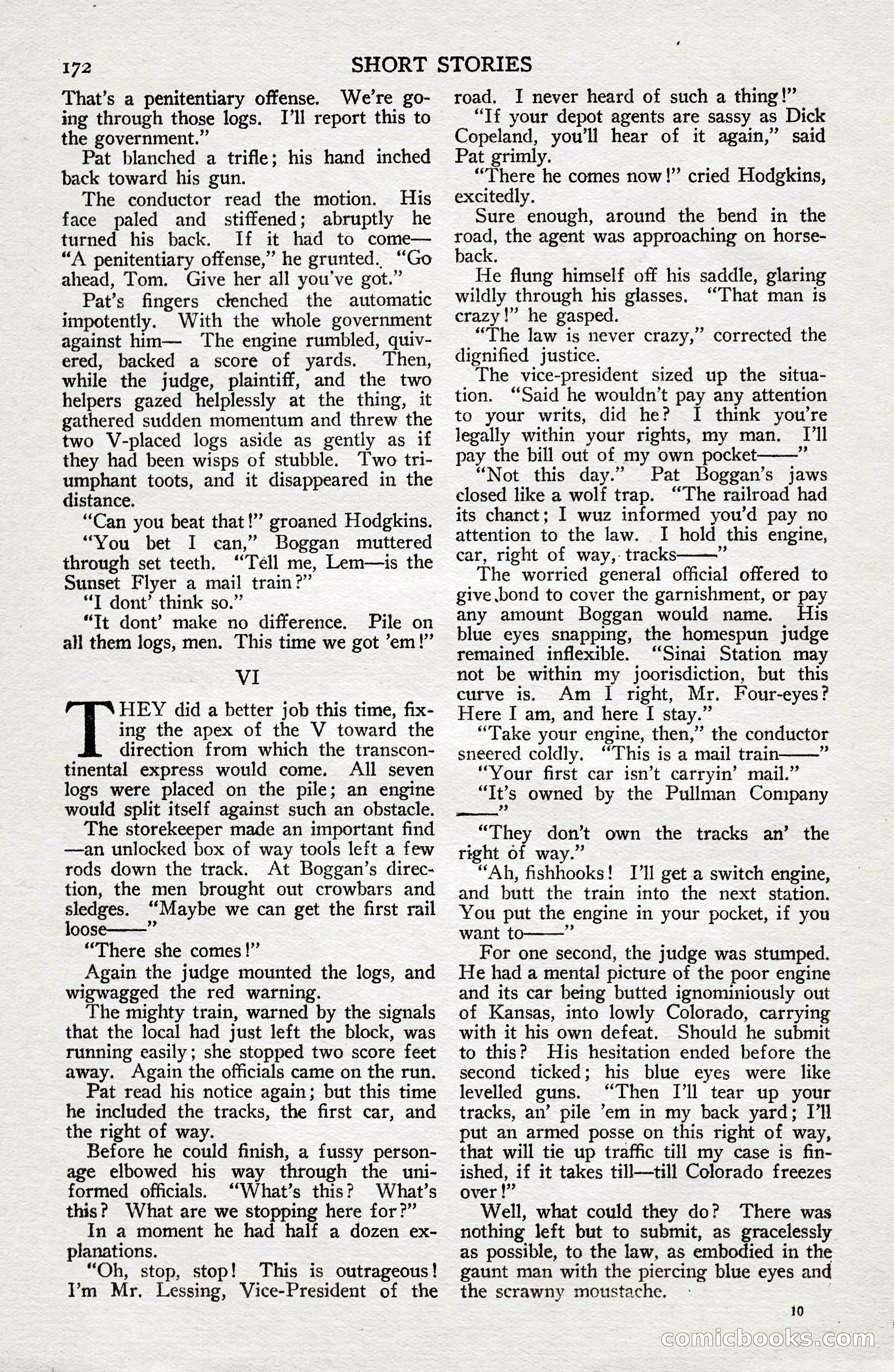 Short Stories, June 10, 1925 — page 178 of 192