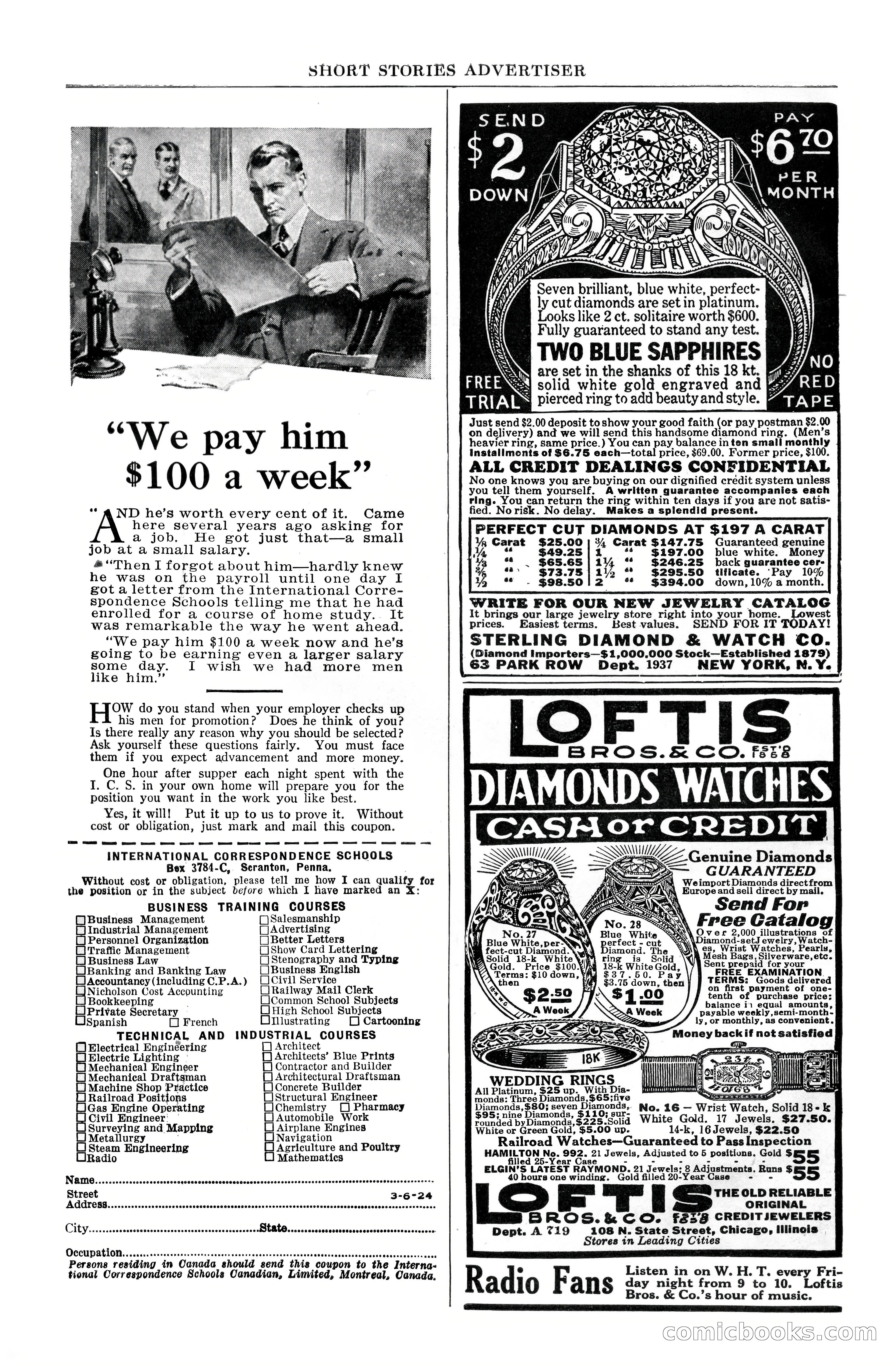 Short Stories, June 10, 1925 — page 184 of 192