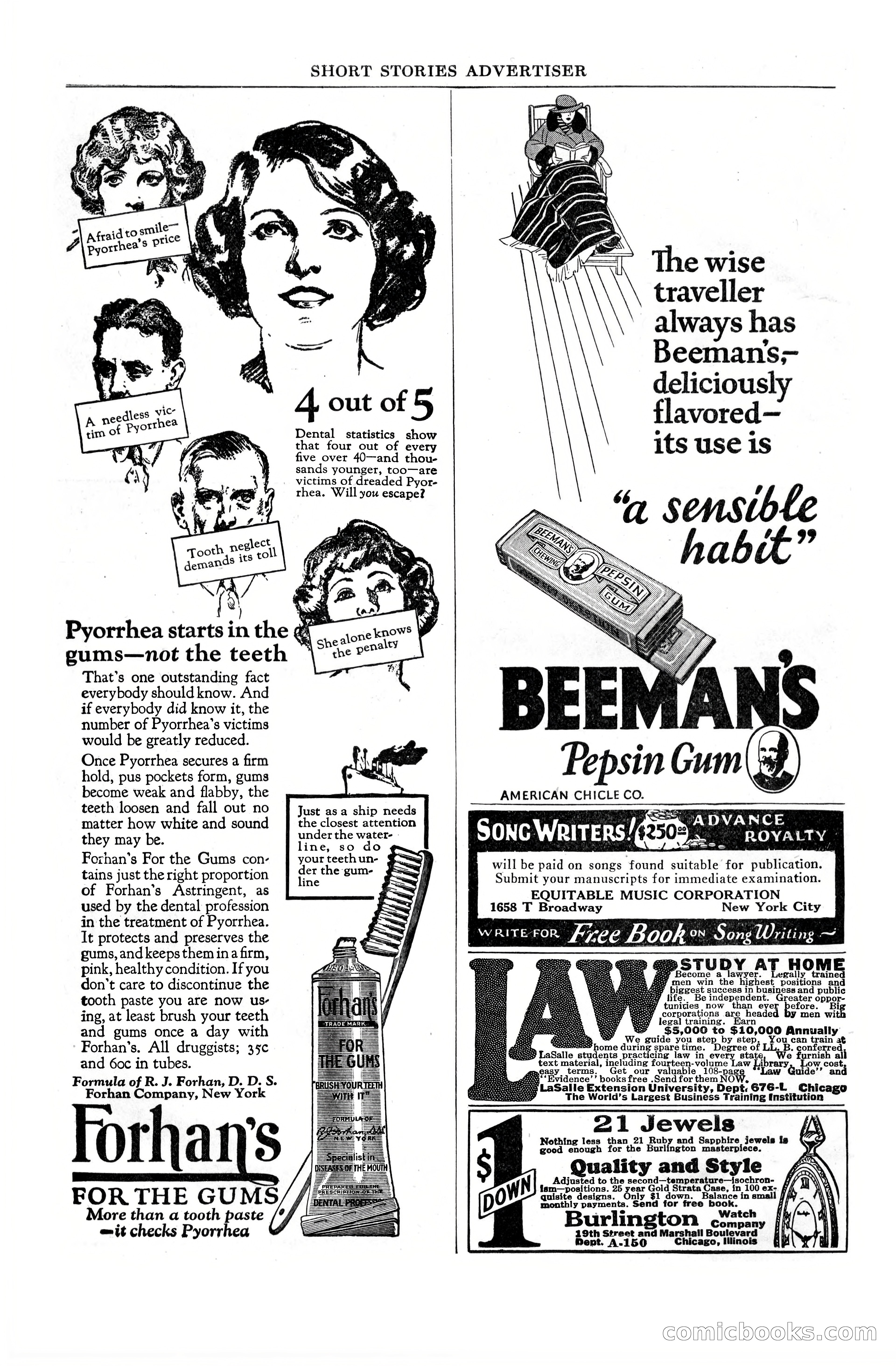 Short Stories, June 10, 1925 — page 186 of 192