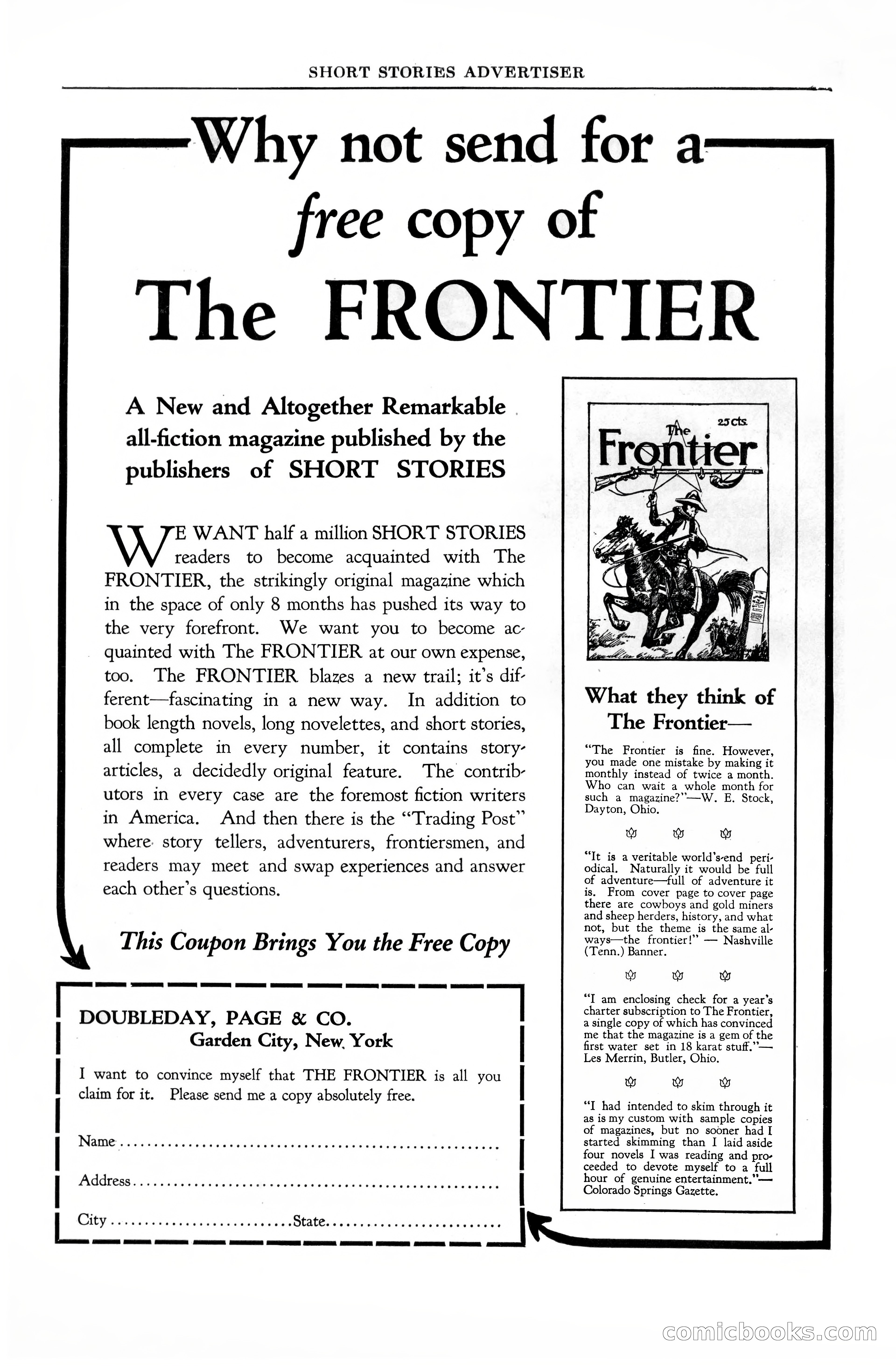 Short Stories, June 10, 1925 — page 188 of 192