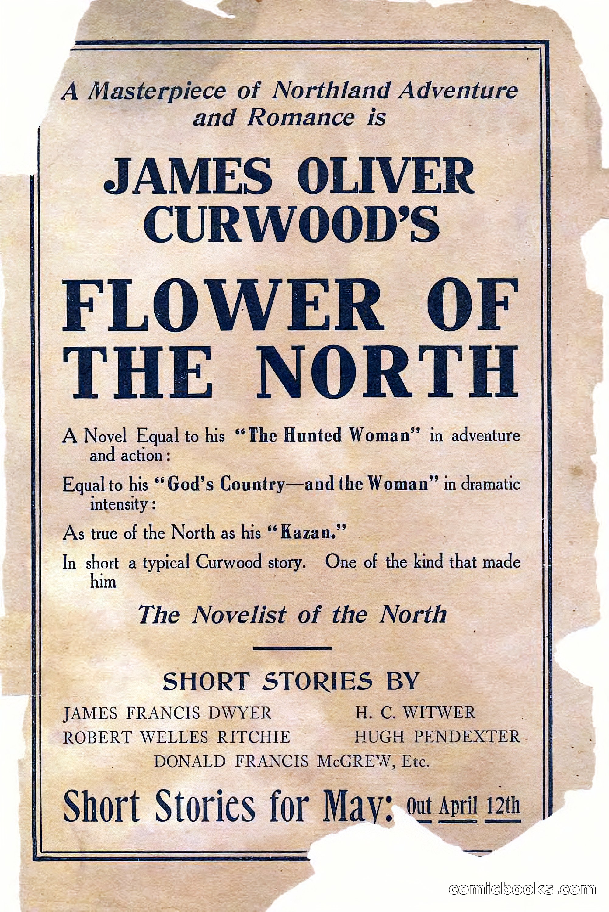 Short Stories, April 1916 — page 3 of 164