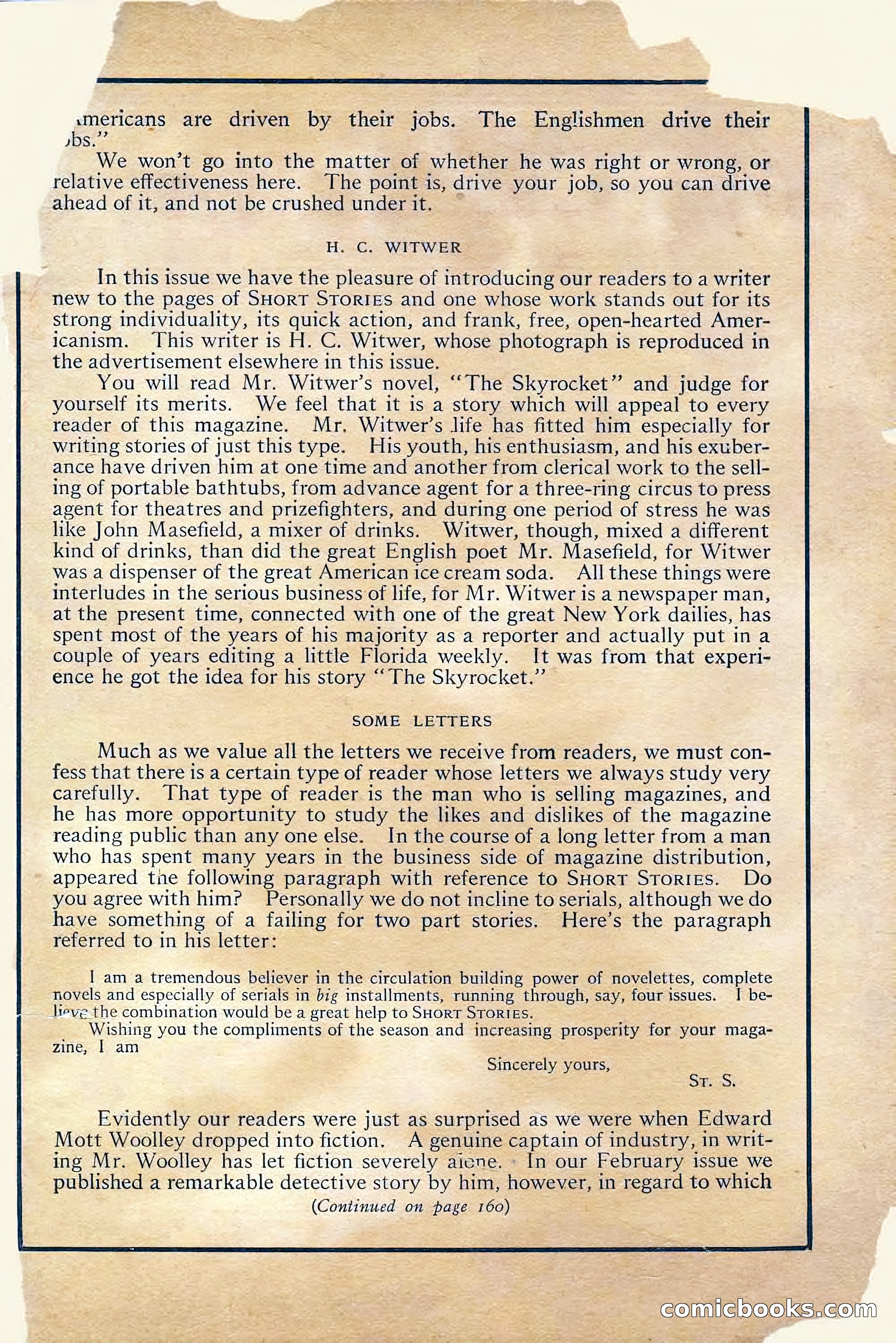 Short Stories, April 1916 — page 5 of 164