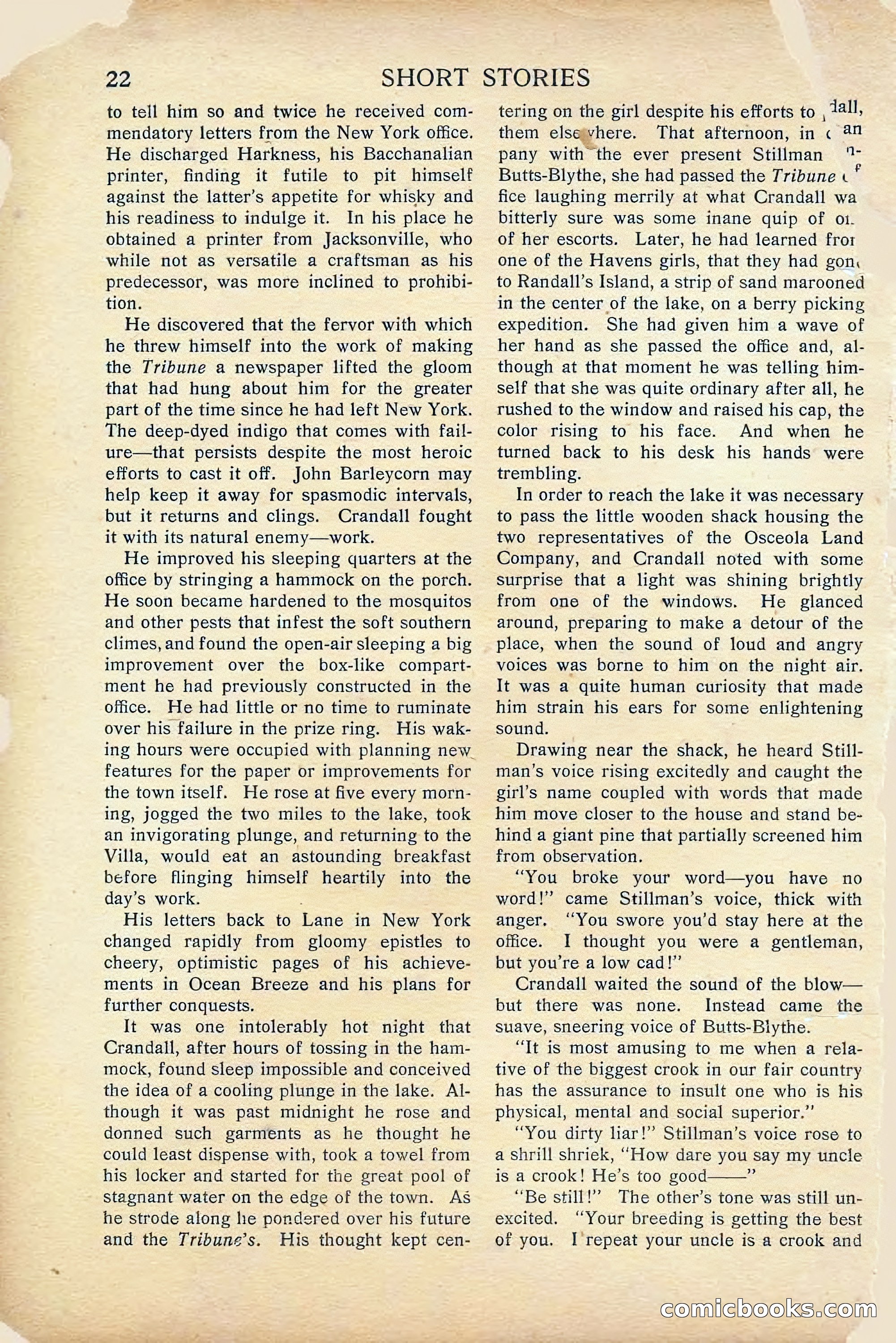 Short Stories, April 1916 — page 24 of 164
