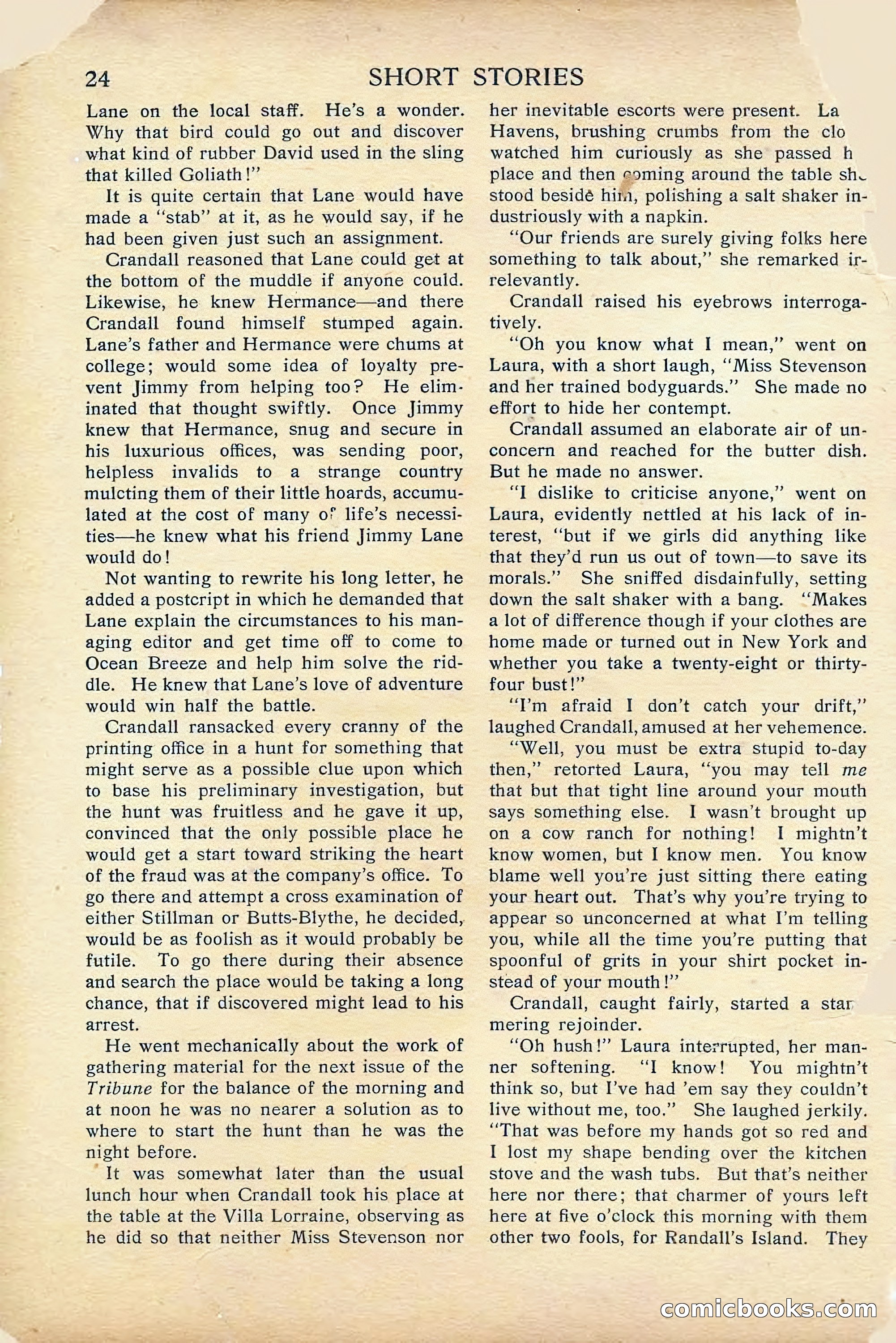 Short Stories, April 1916 — page 26 of 164