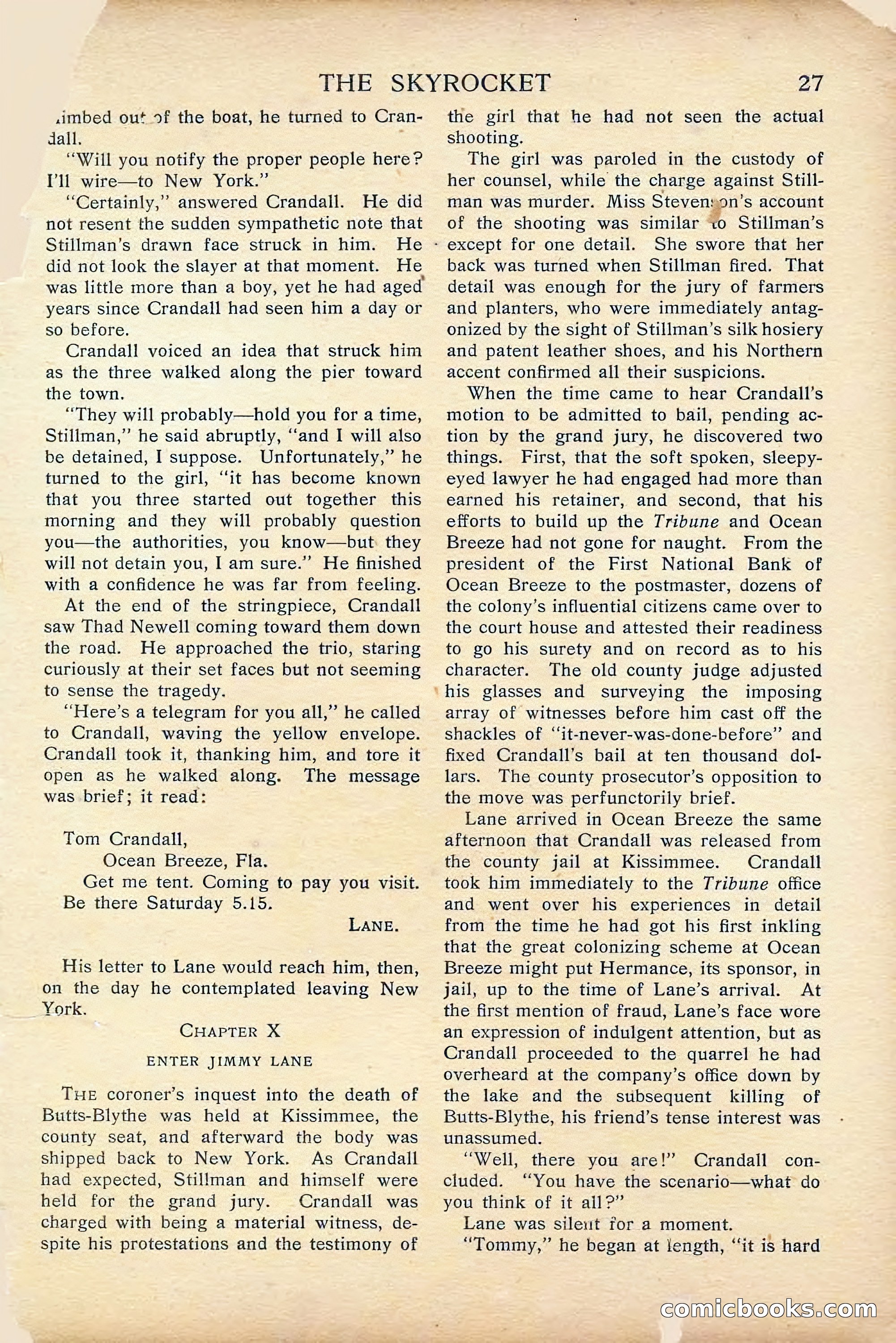 Short Stories, April 1916 — page 29 of 164