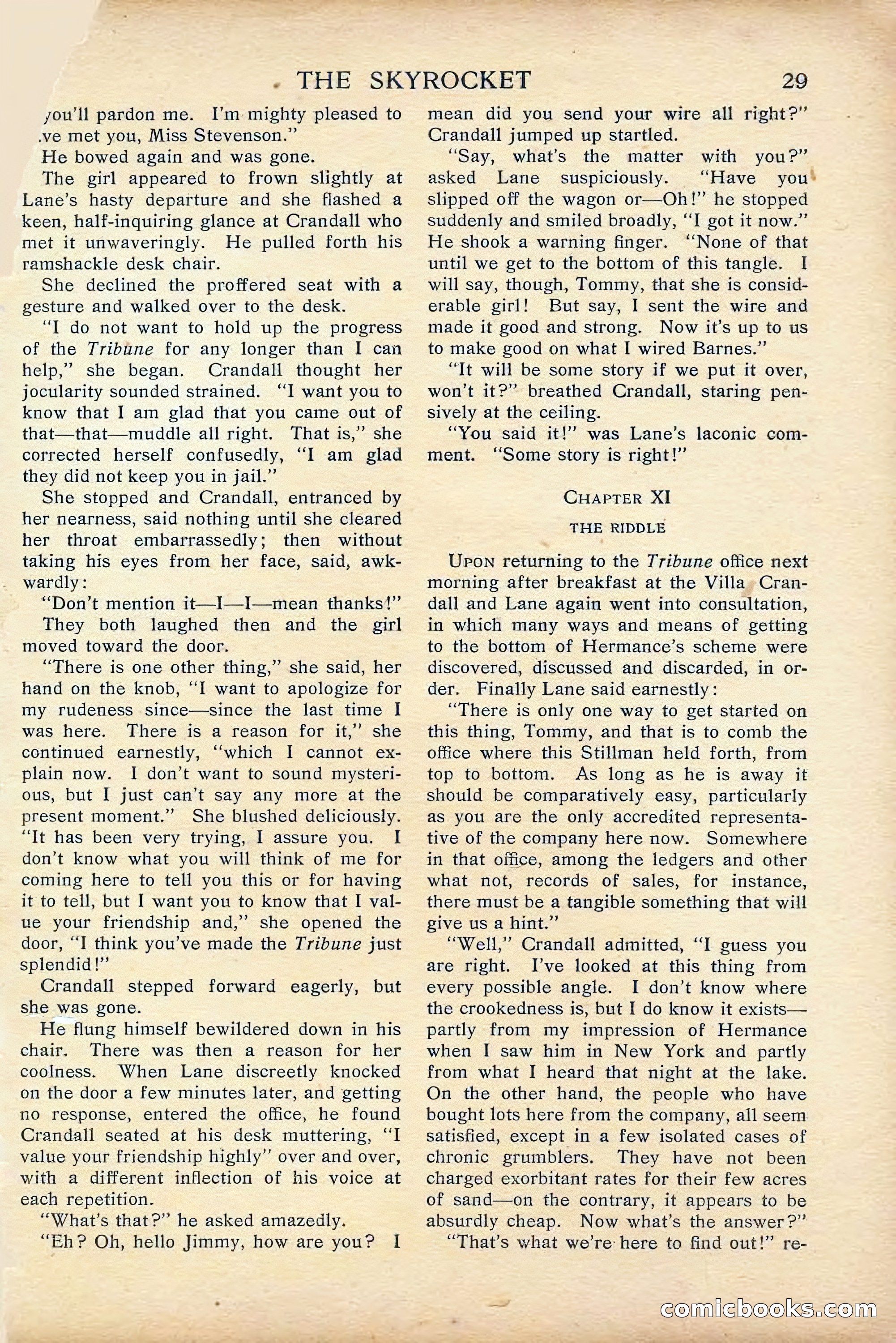 Short Stories, April 1916 — page 31 of 164