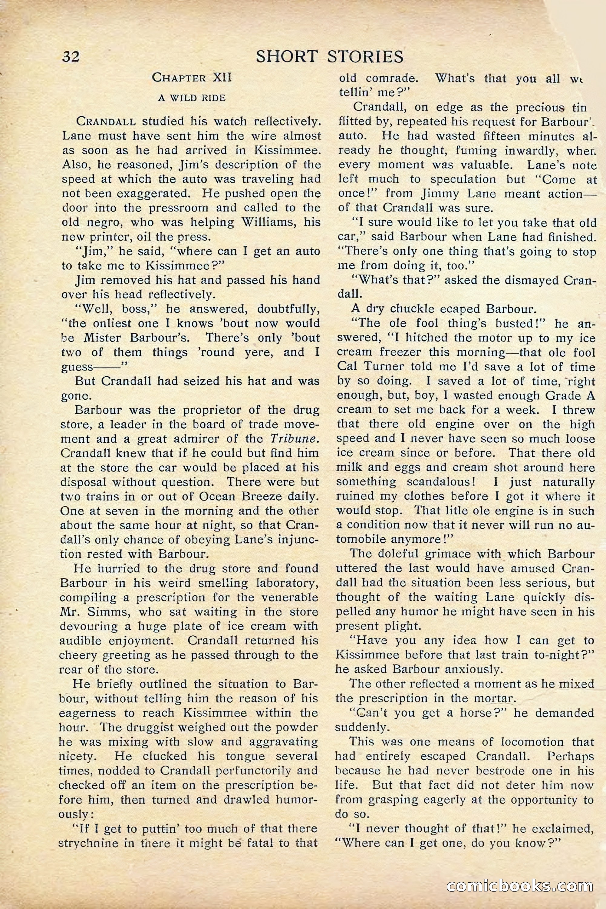 Short Stories, April 1916 — page 34 of 164