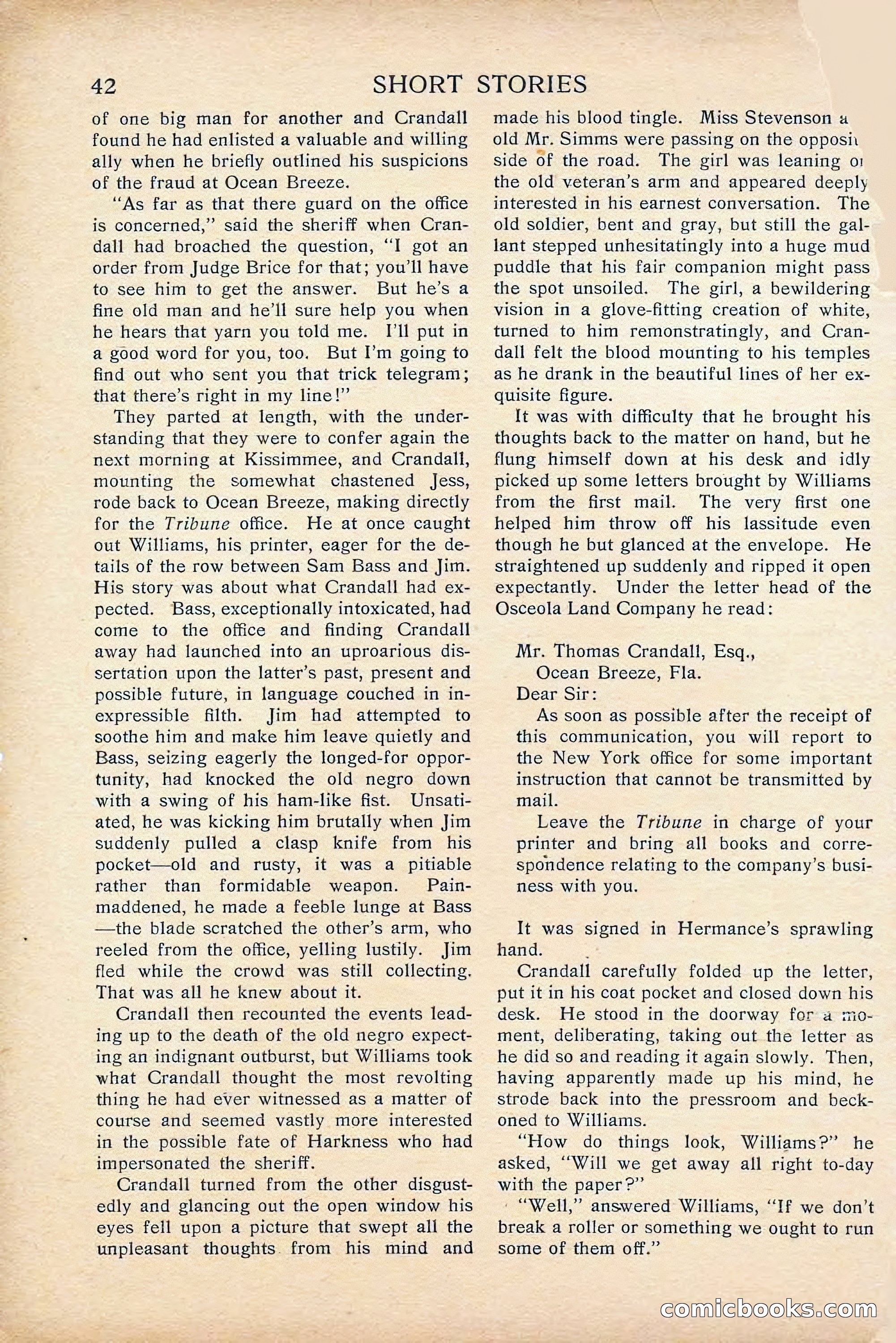 Short Stories, April 1916 — page 44 of 164