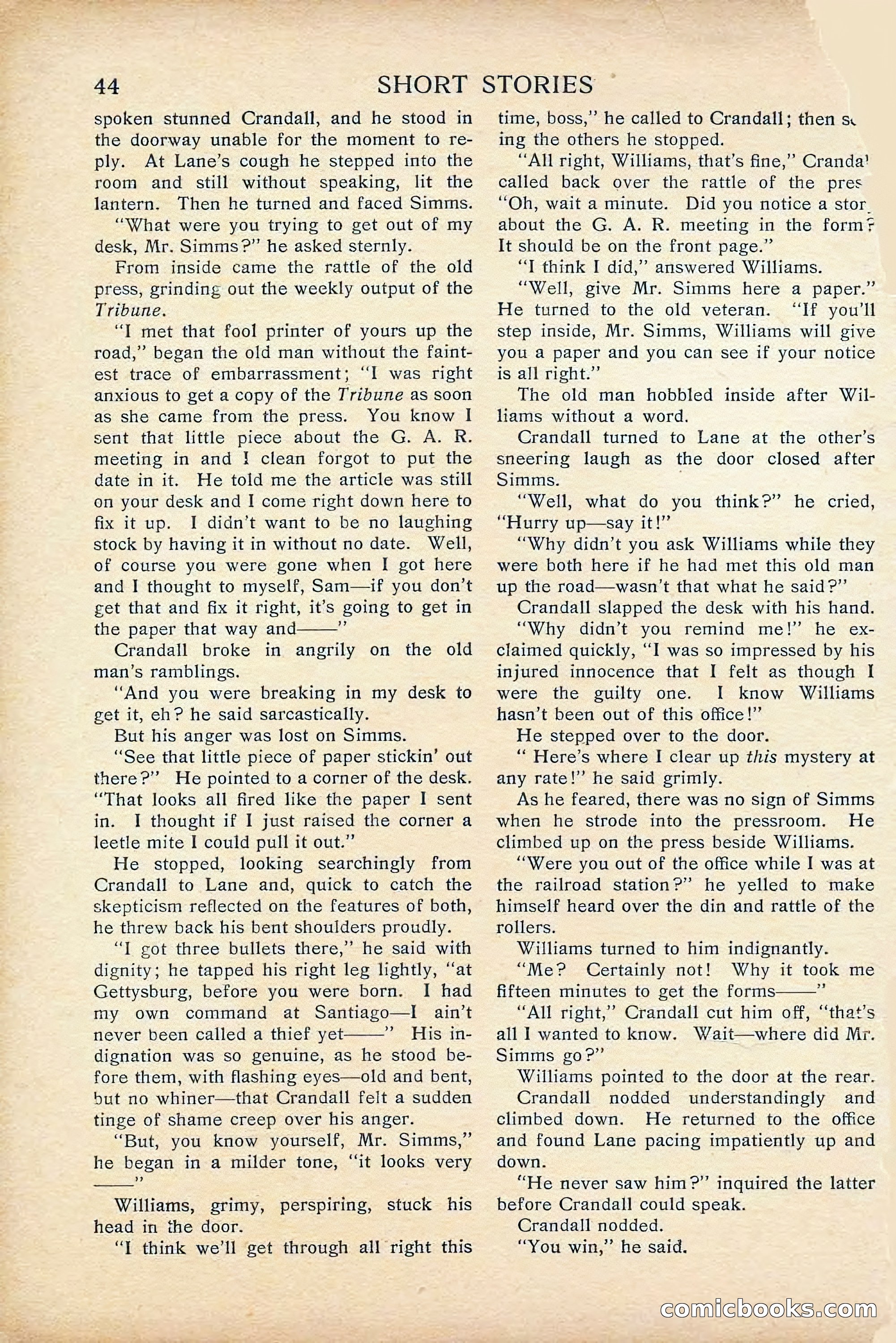Short Stories, April 1916 — page 46 of 164