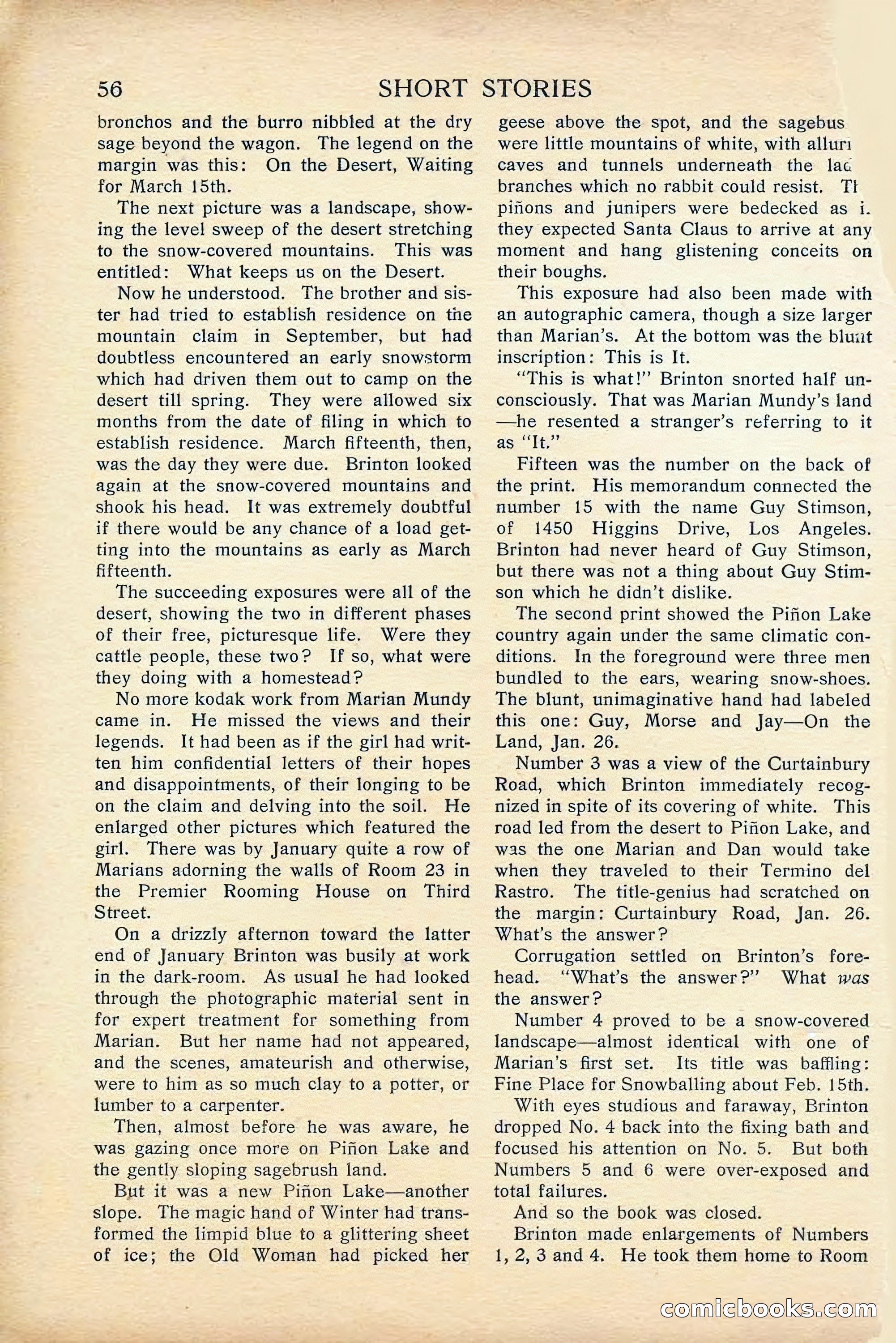 Short Stories, April 1916 — page 58 of 164