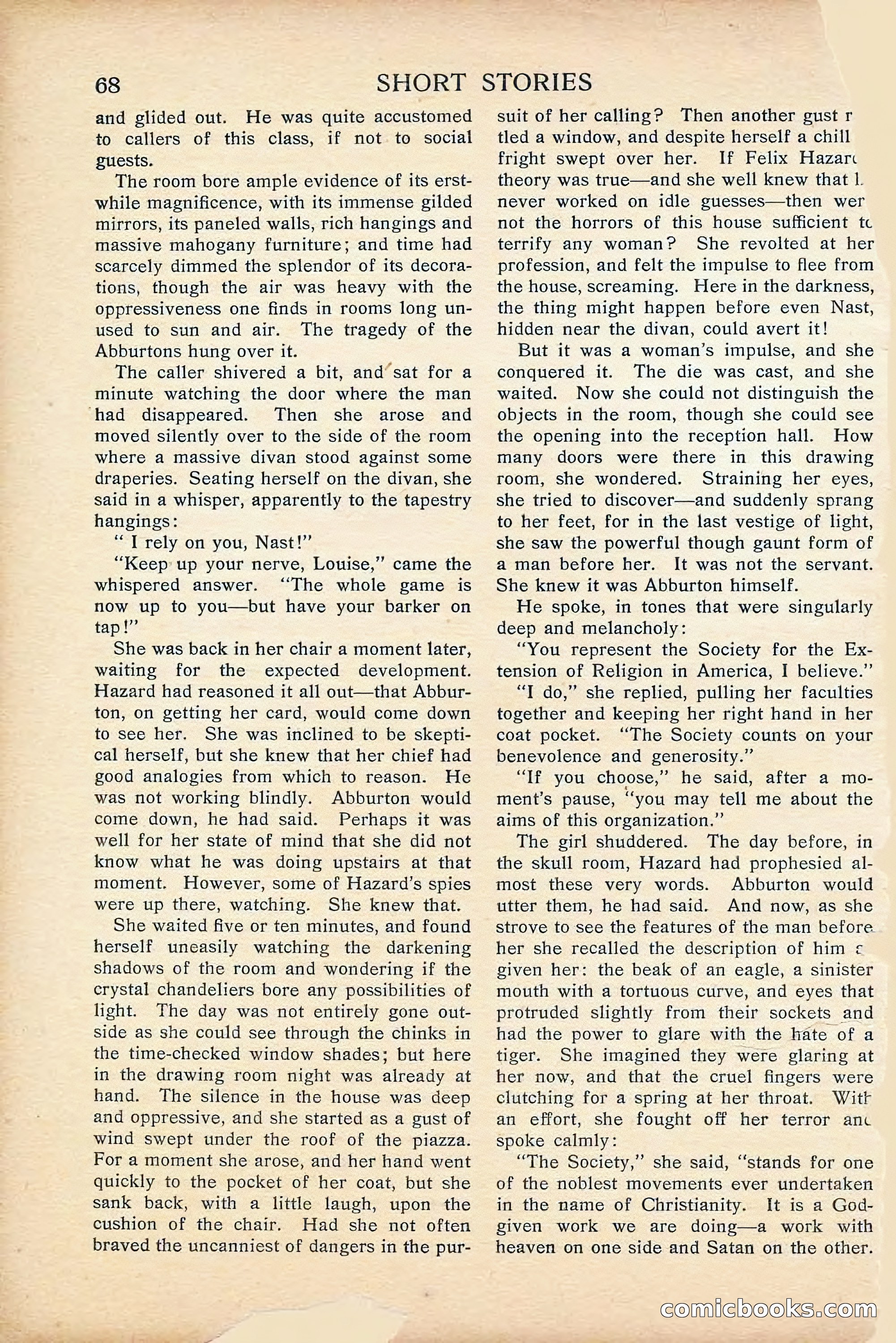 Short Stories, April 1916 — page 70 of 164