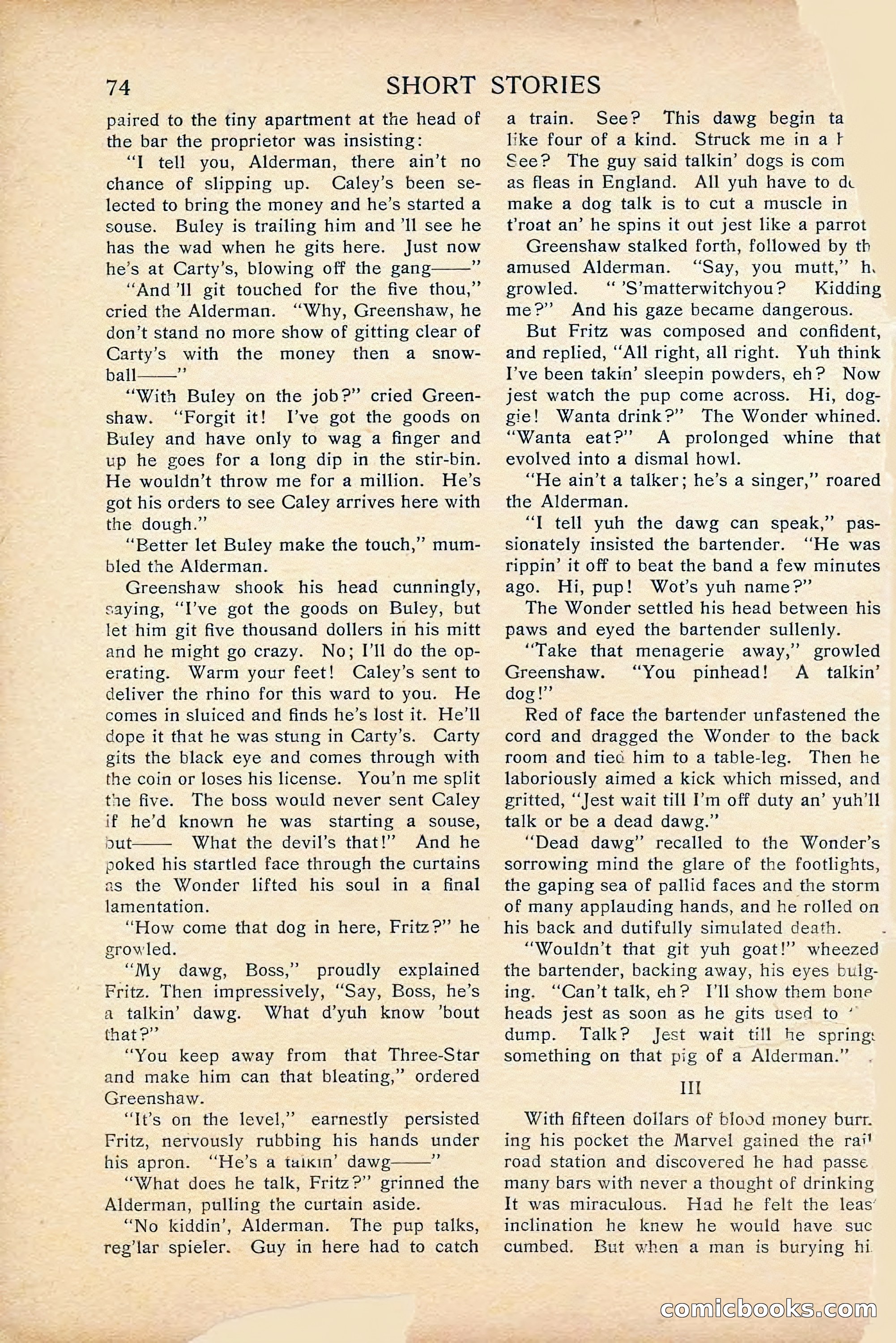 Short Stories, April 1916 — page 76 of 164
