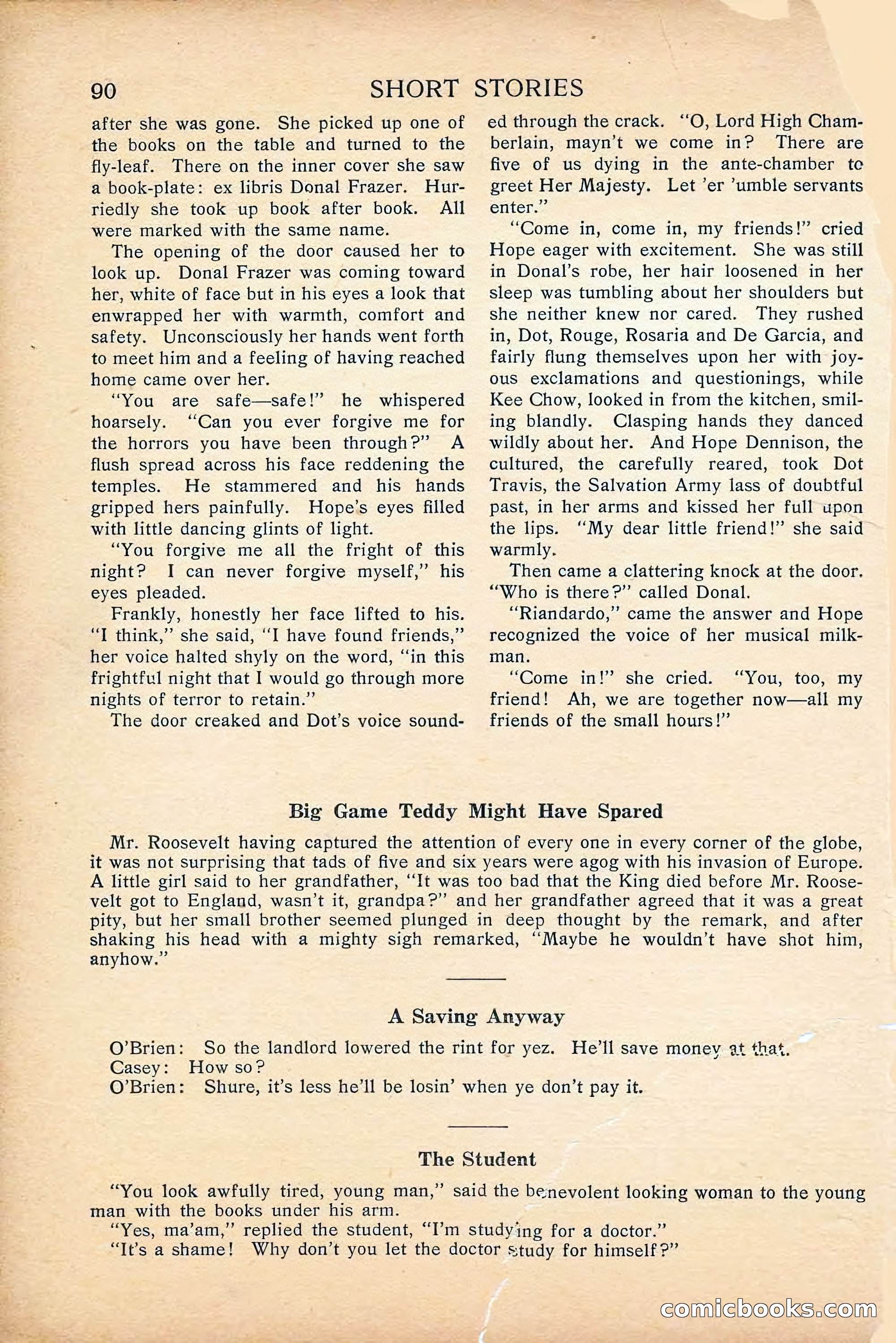 Short Stories, April 1916 — page 92 of 164