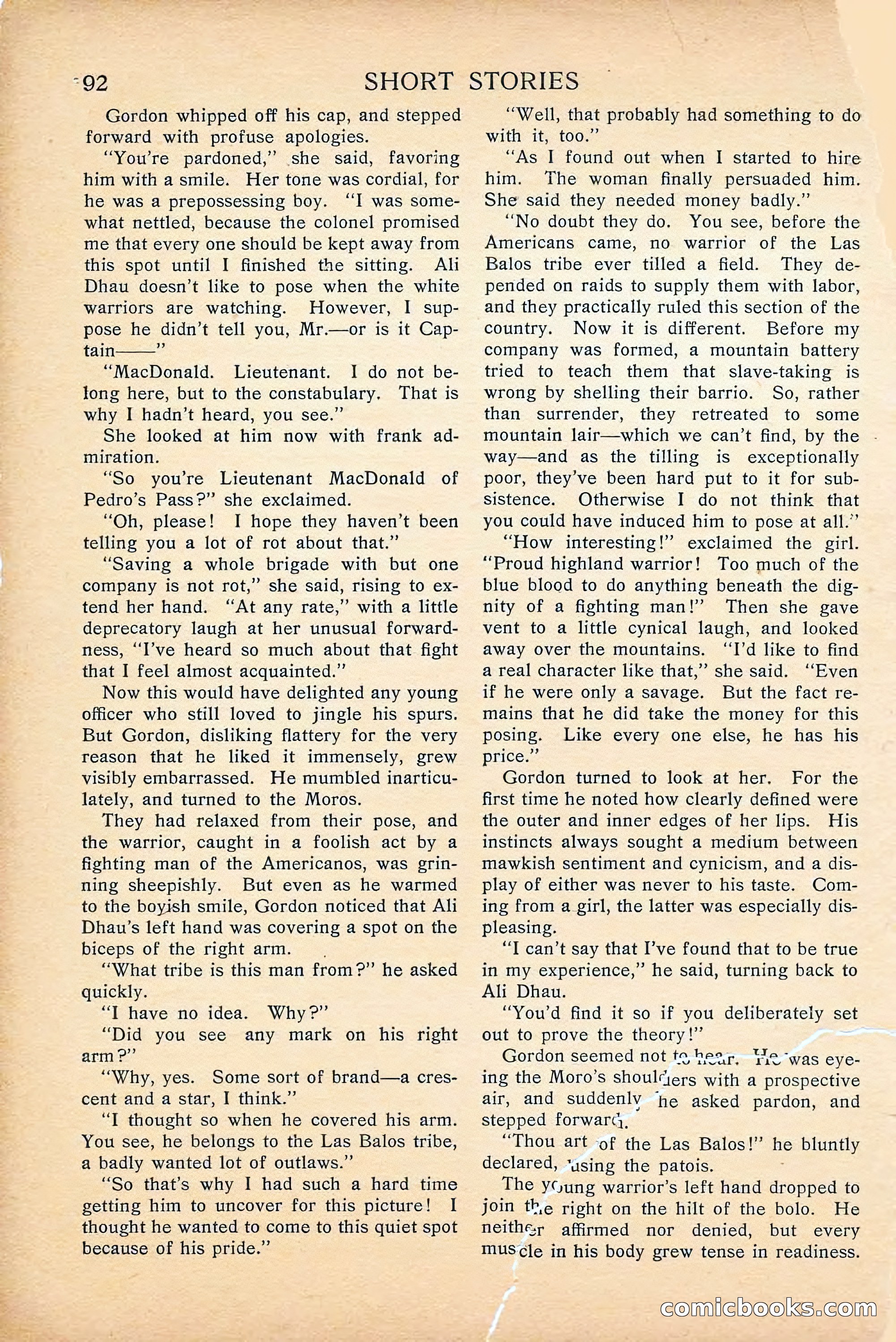 Short Stories, April 1916 — page 94 of 164