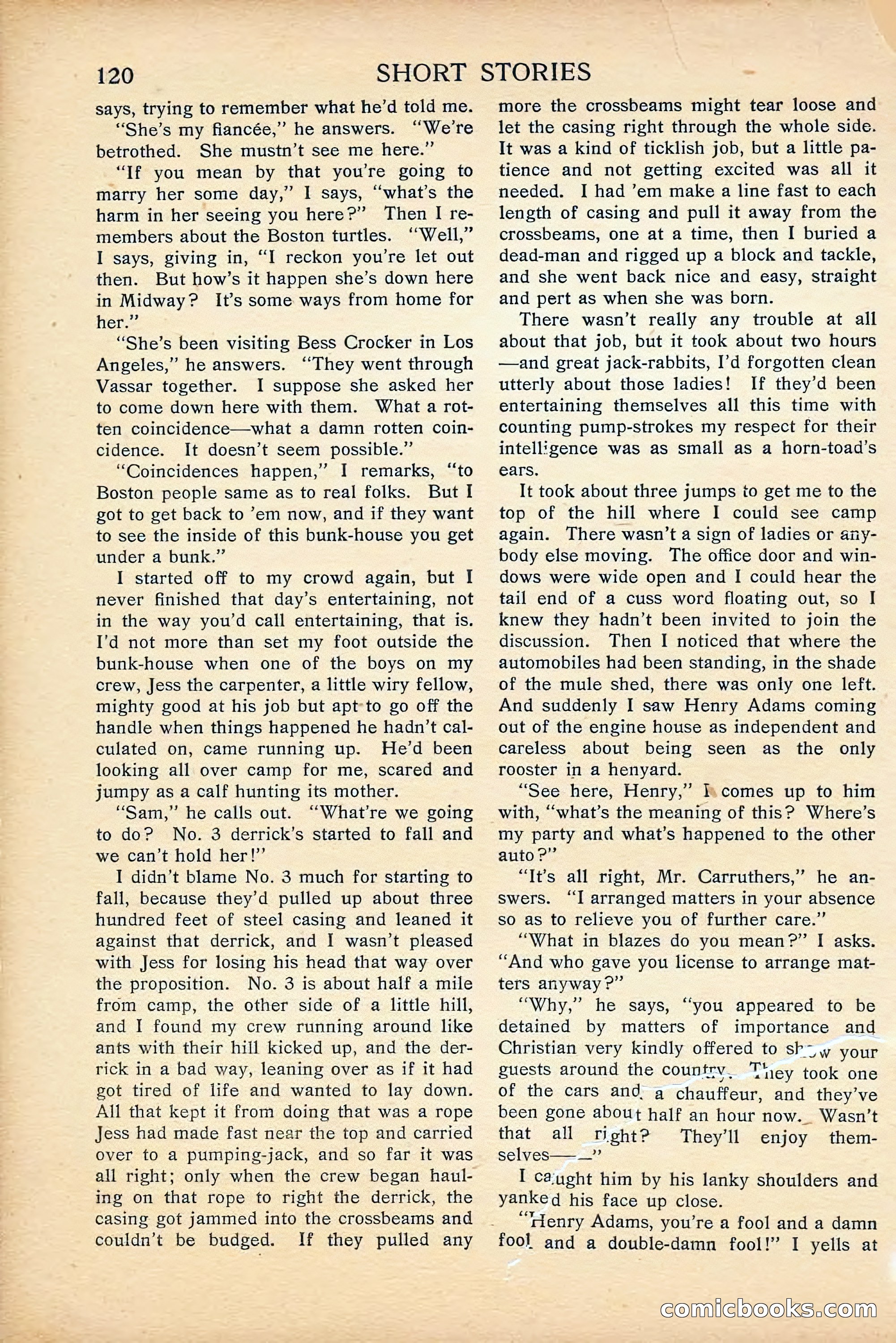 Short Stories, April 1916 — page 122 of 164