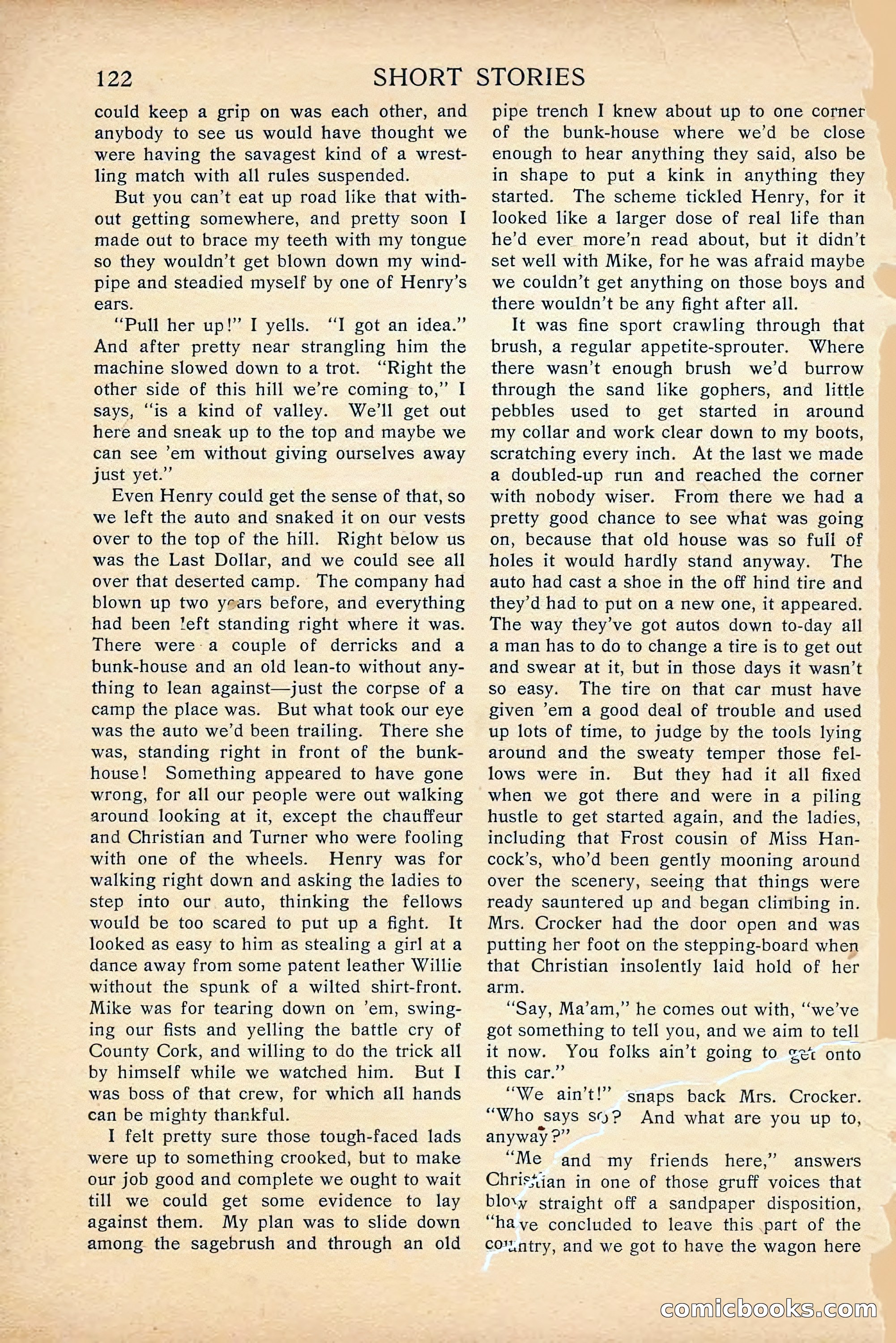 Short Stories, April 1916 — page 124 of 164