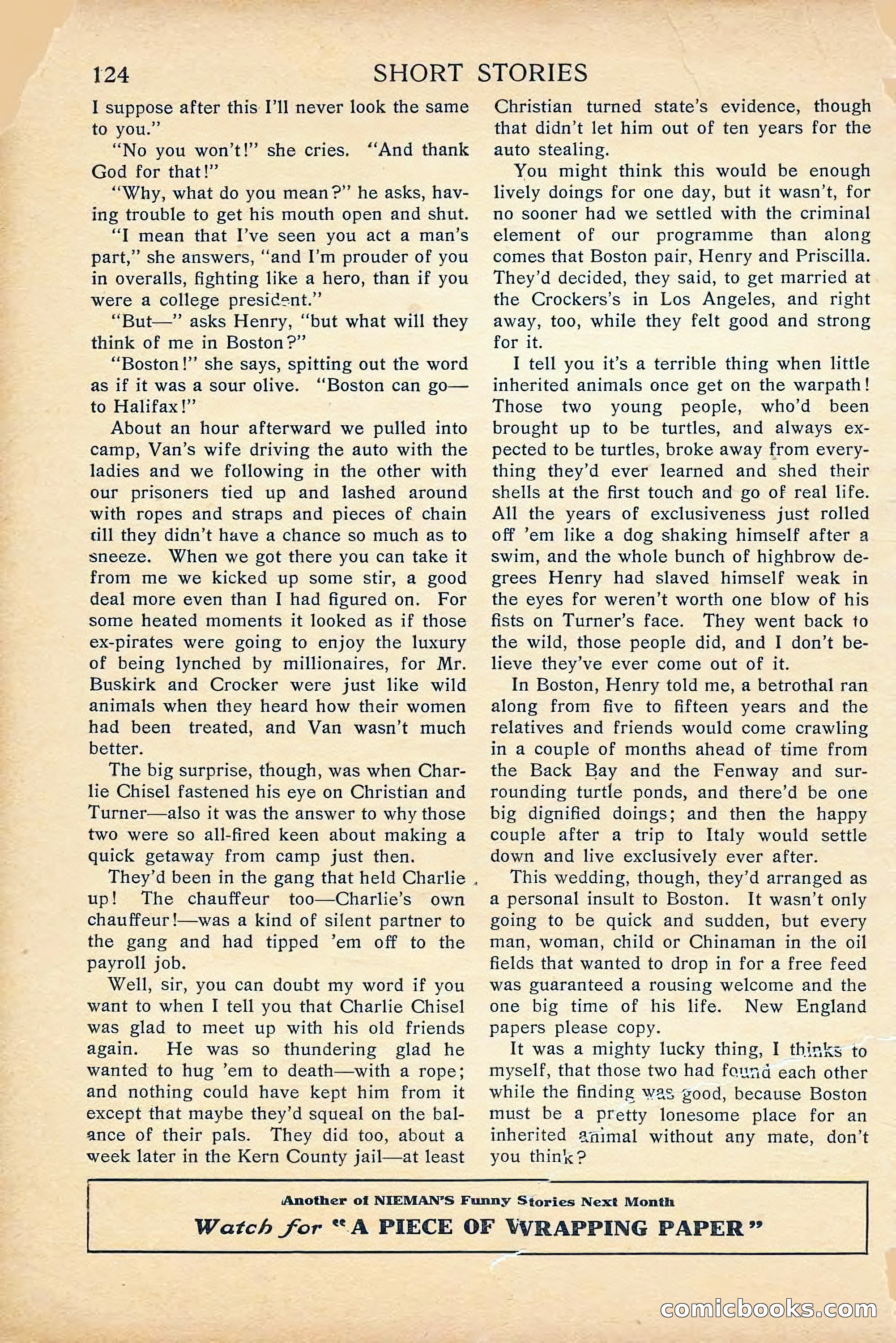 Short Stories, April 1916 — page 126 of 164