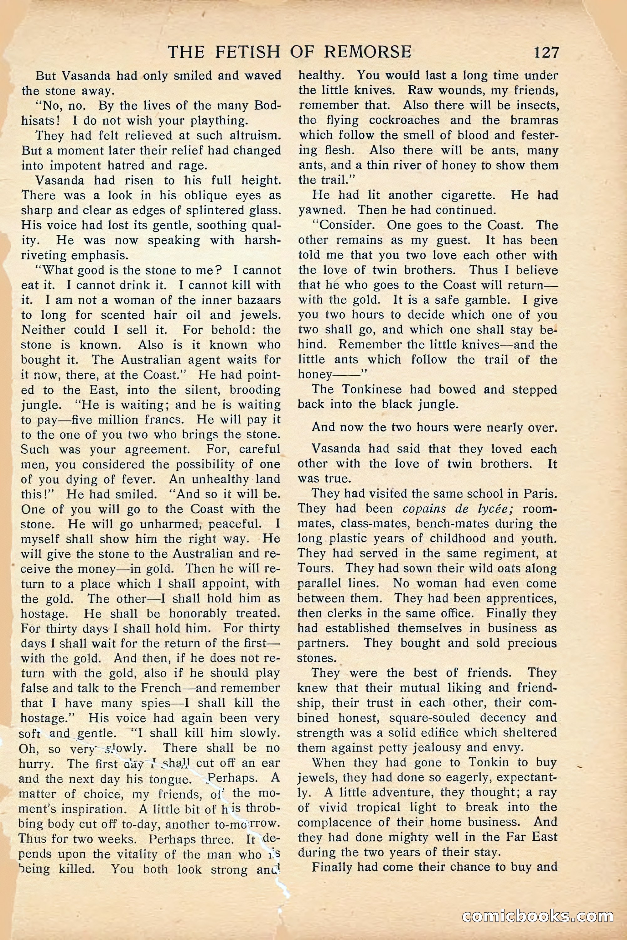 Short Stories, April 1916 — page 129 of 164