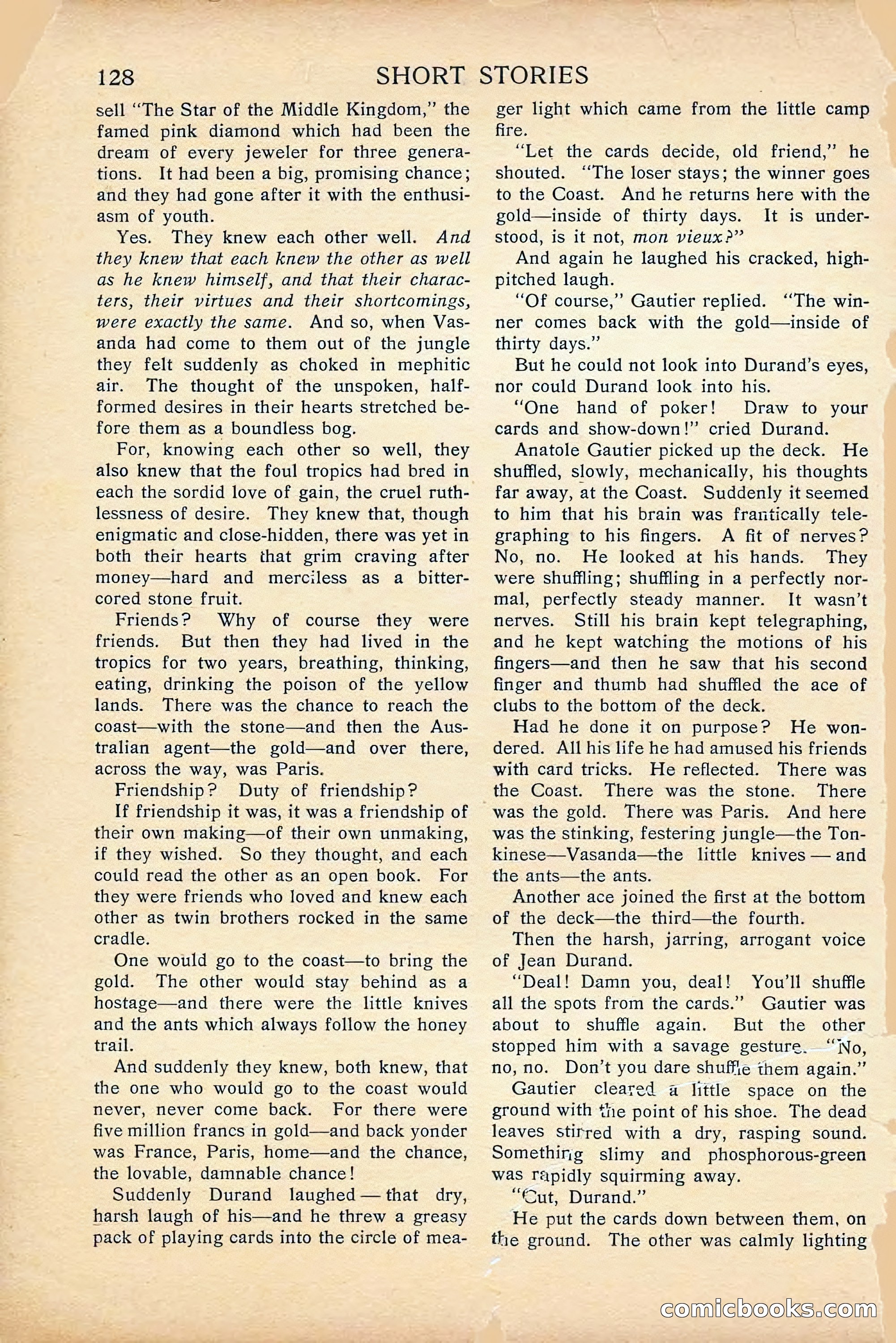 Short Stories, April 1916 — page 130 of 164