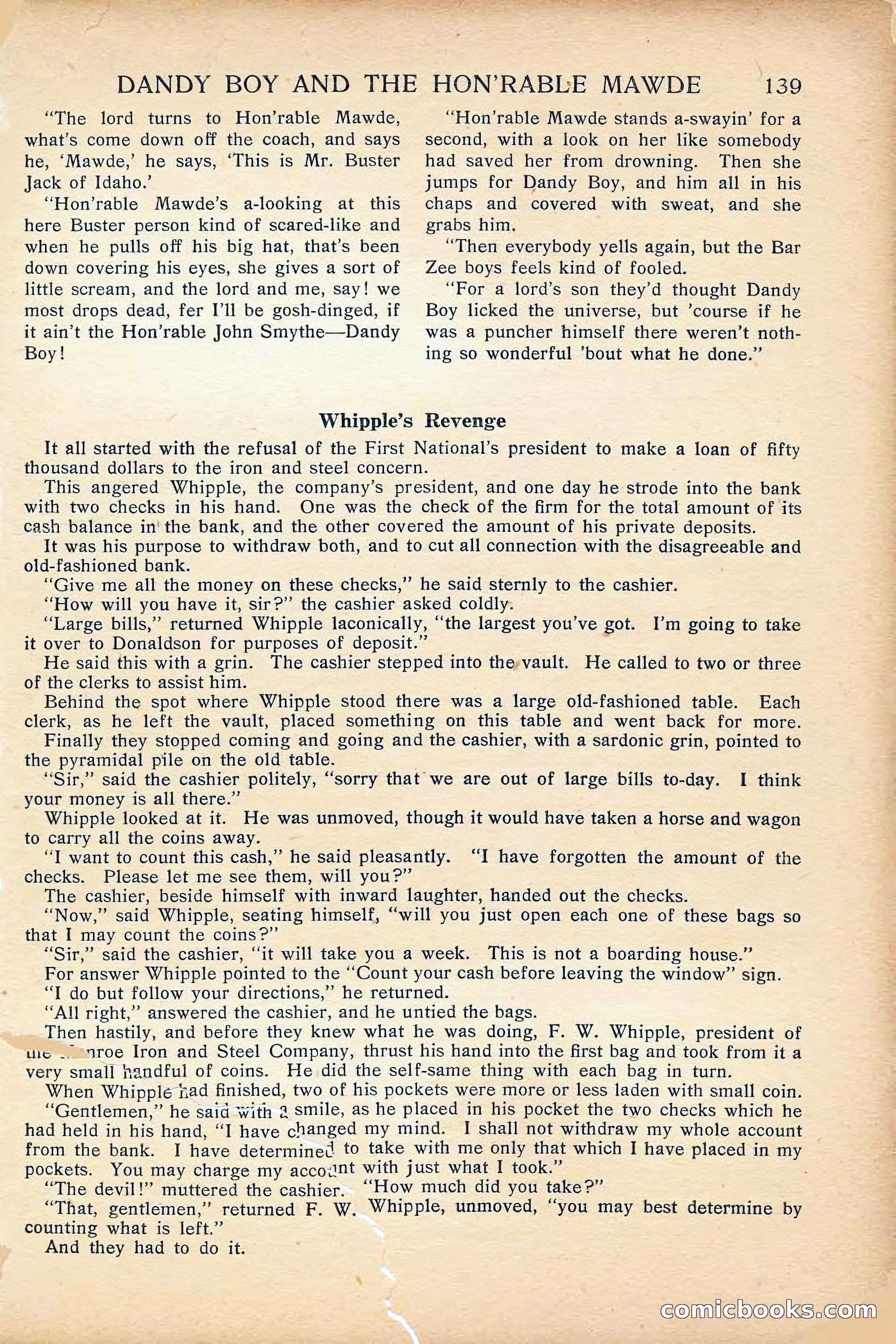Short Stories, April 1916 — page 141 of 164