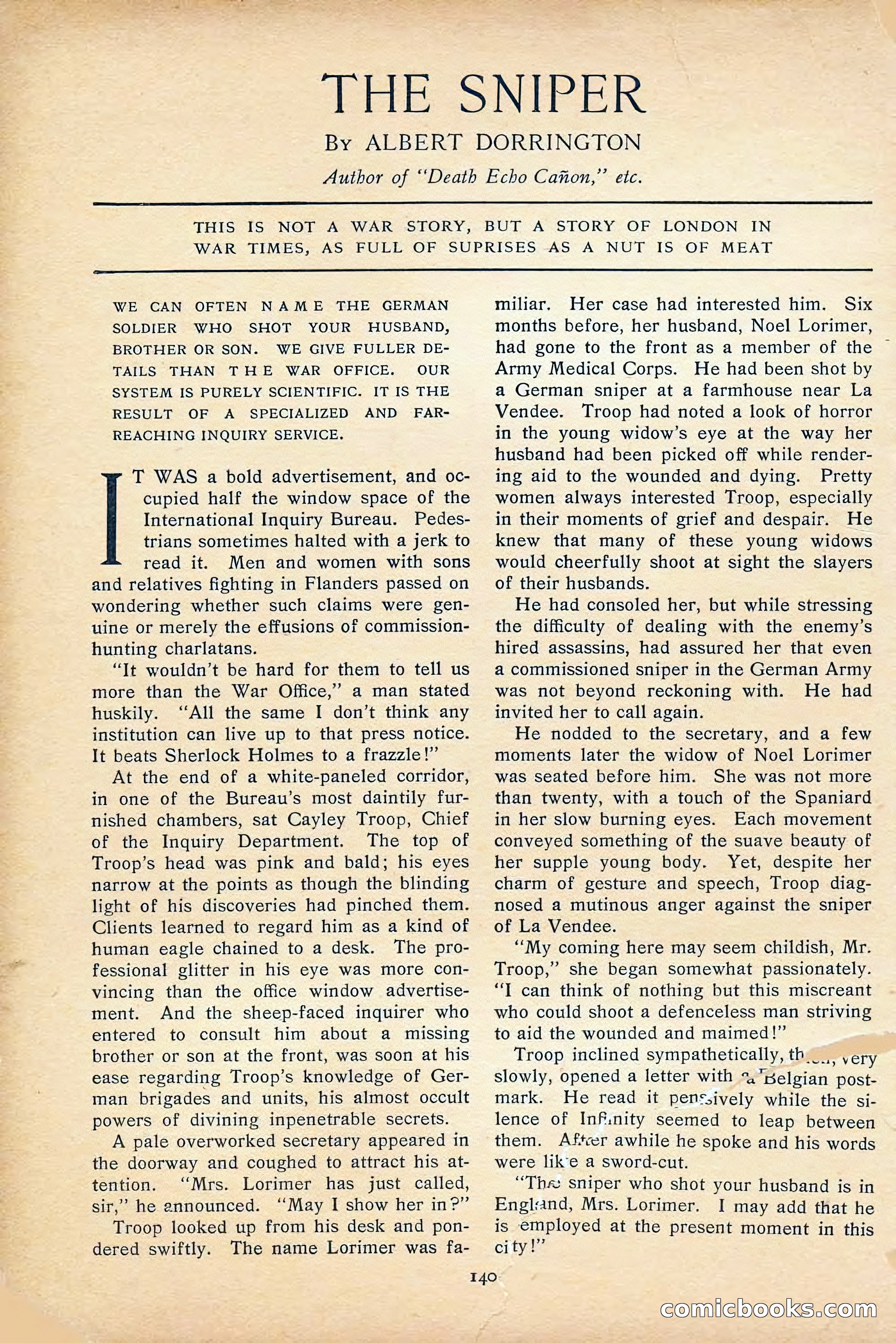 Short Stories, April 1916 — page 142 of 164