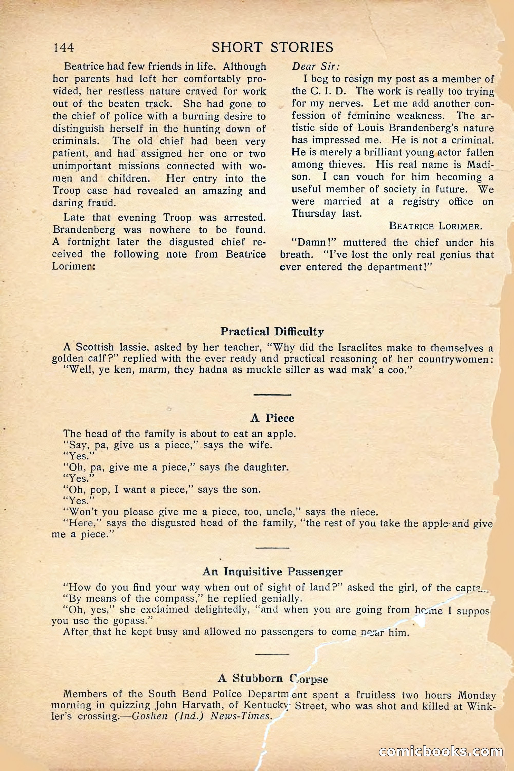 Short Stories, April 1916 — page 146 of 164