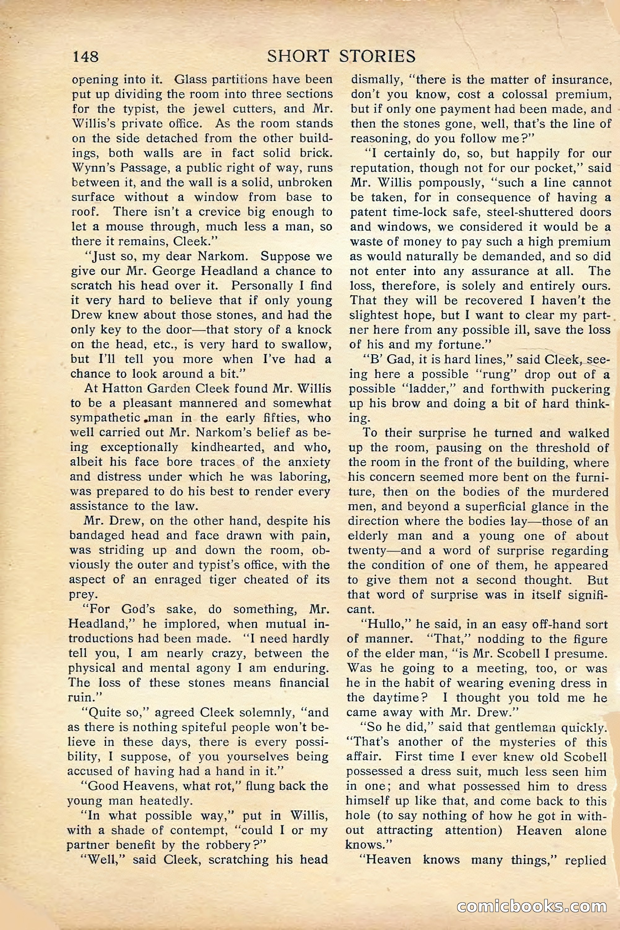 Short Stories, April 1916 — page 150 of 164