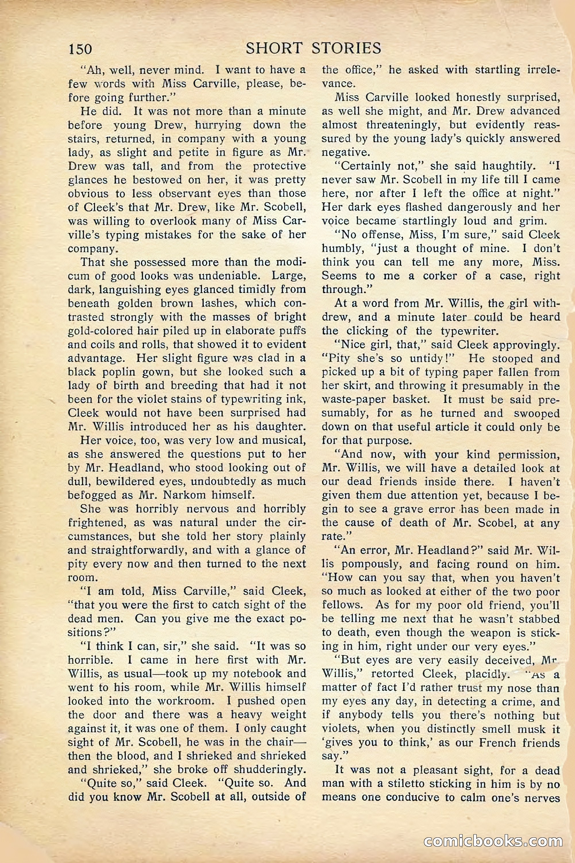 Short Stories, April 1916 — page 152 of 164