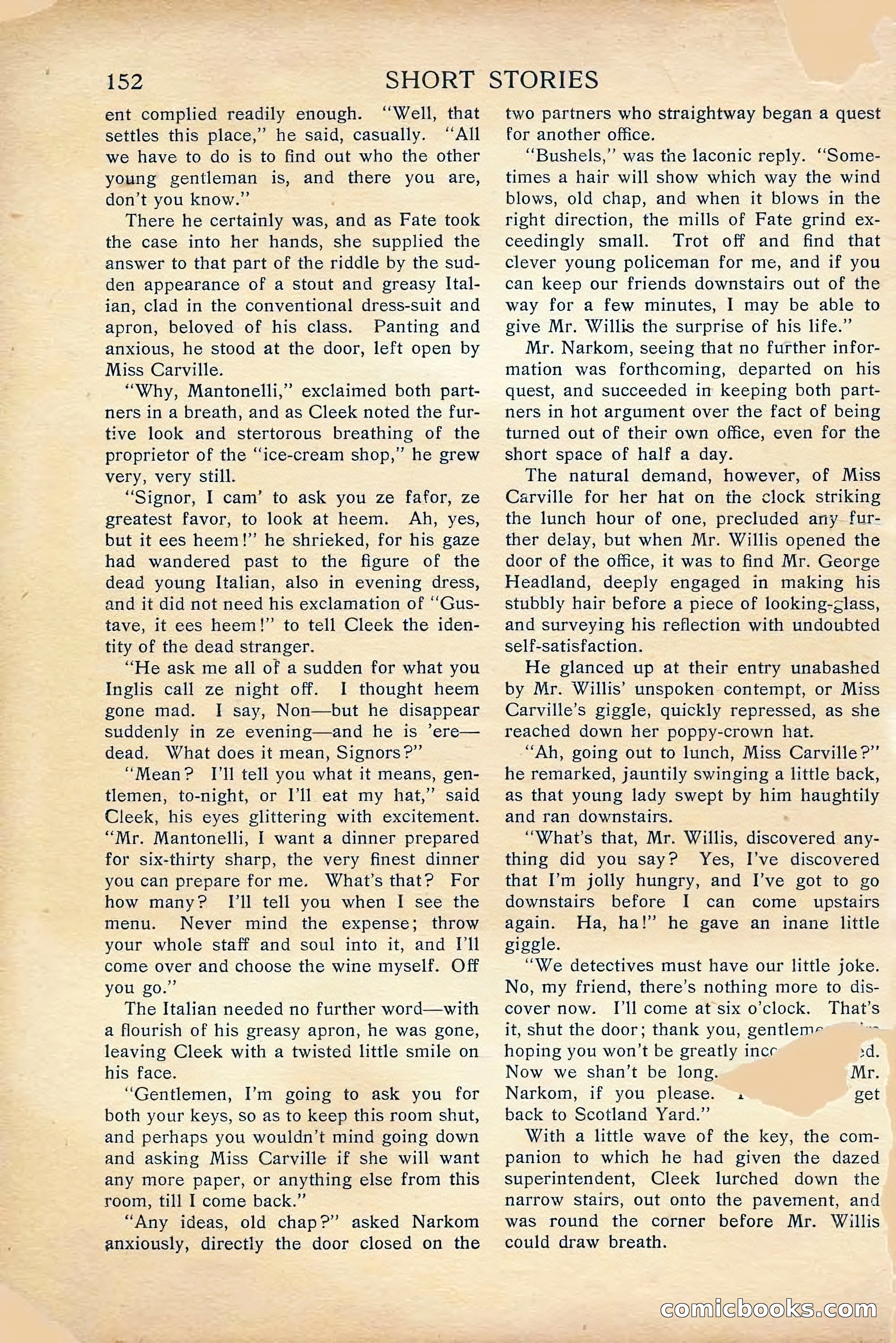 Short Stories, April 1916 — page 154 of 164