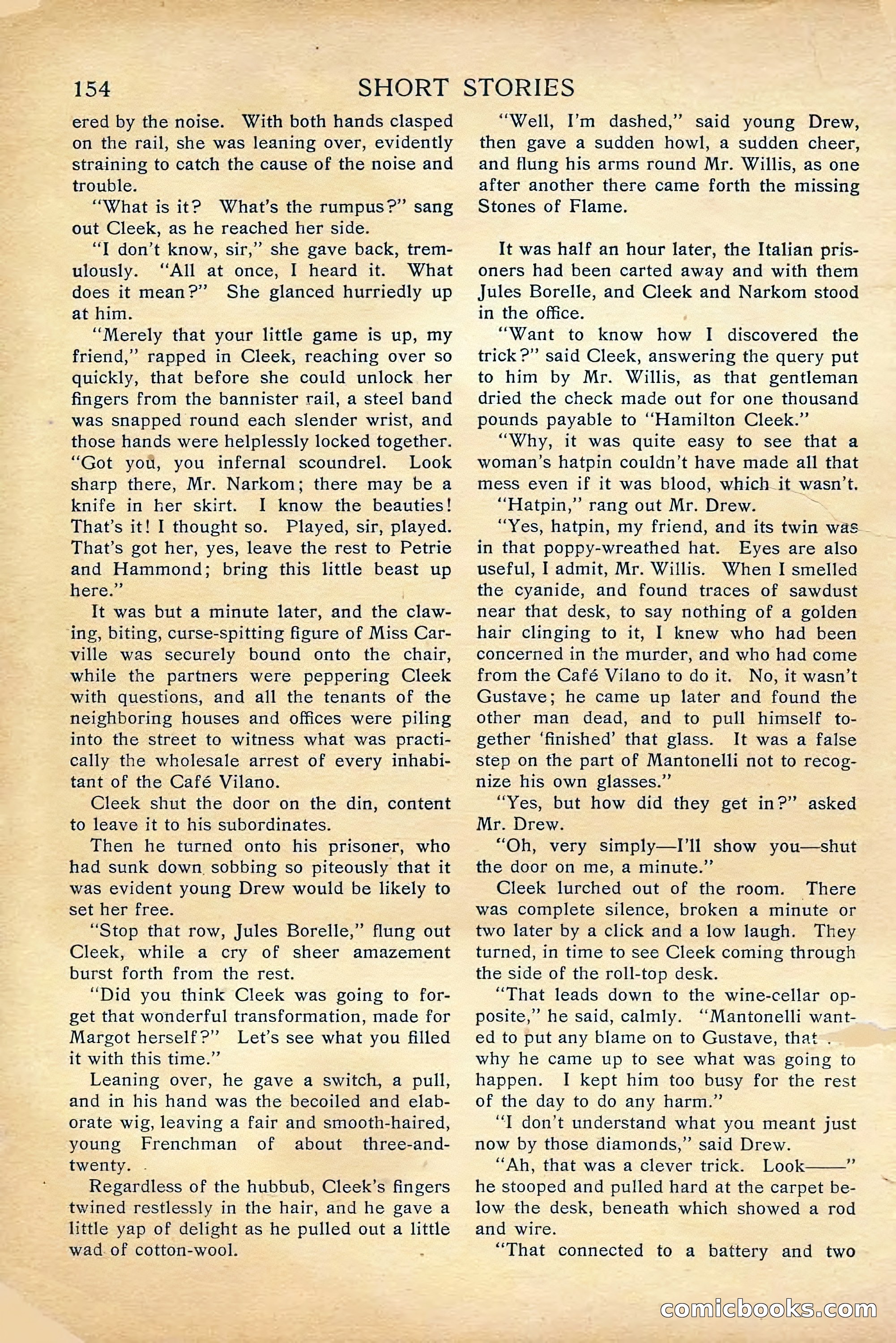 Short Stories, April 1916 — page 156 of 164