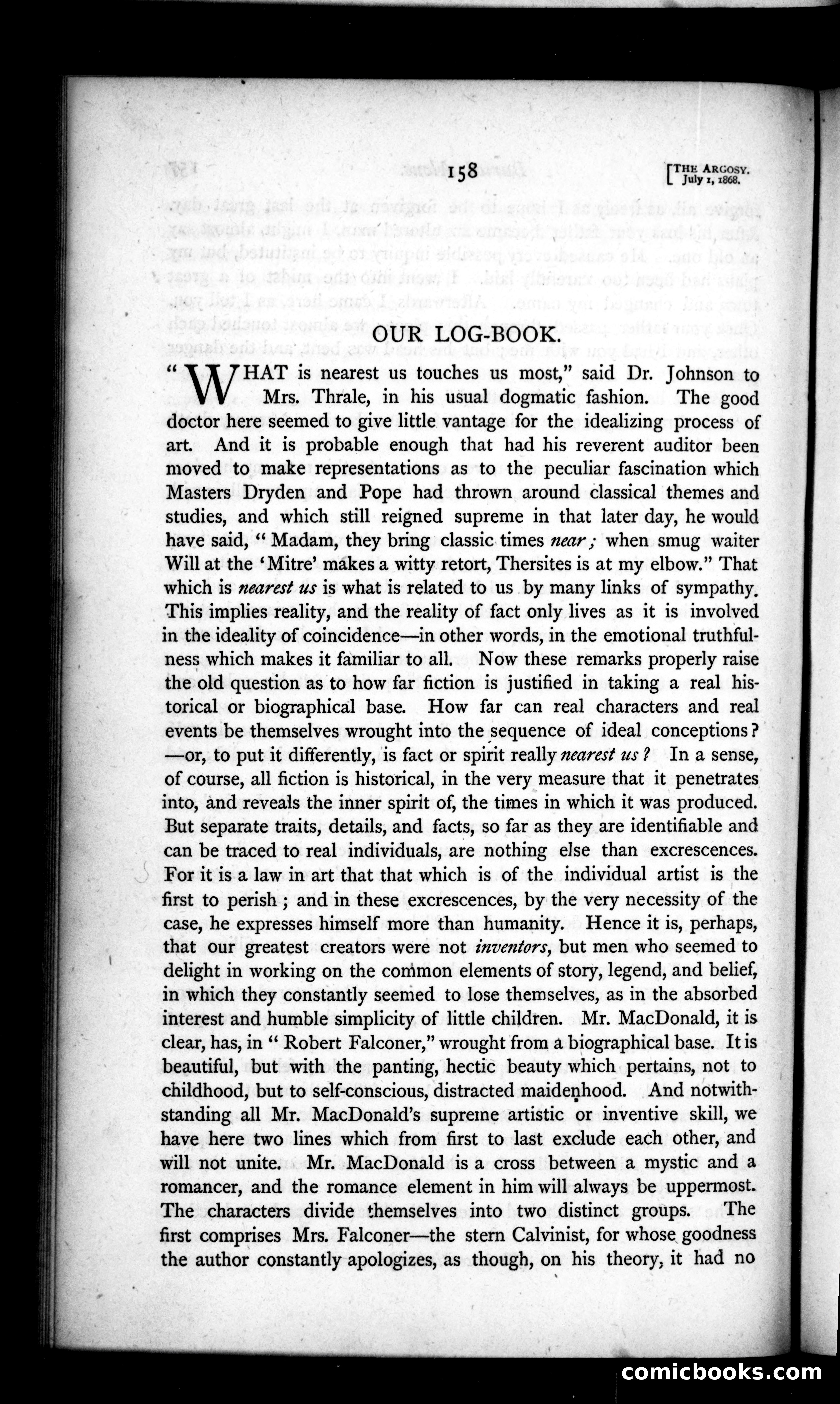 The Argosy, Vol. VI — page 78 of 84