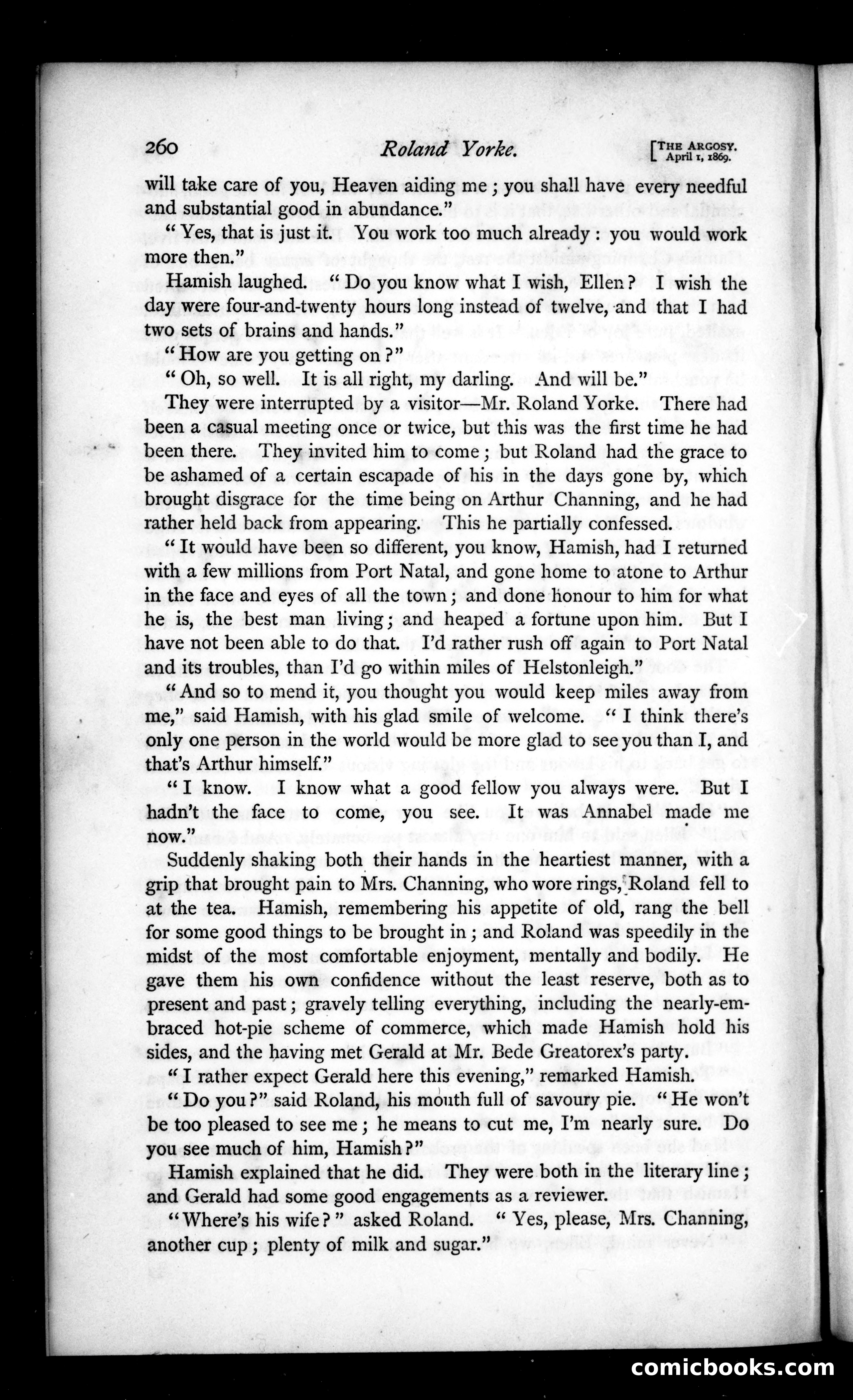 The Argosy, Vol. VII — page 22 of 82
