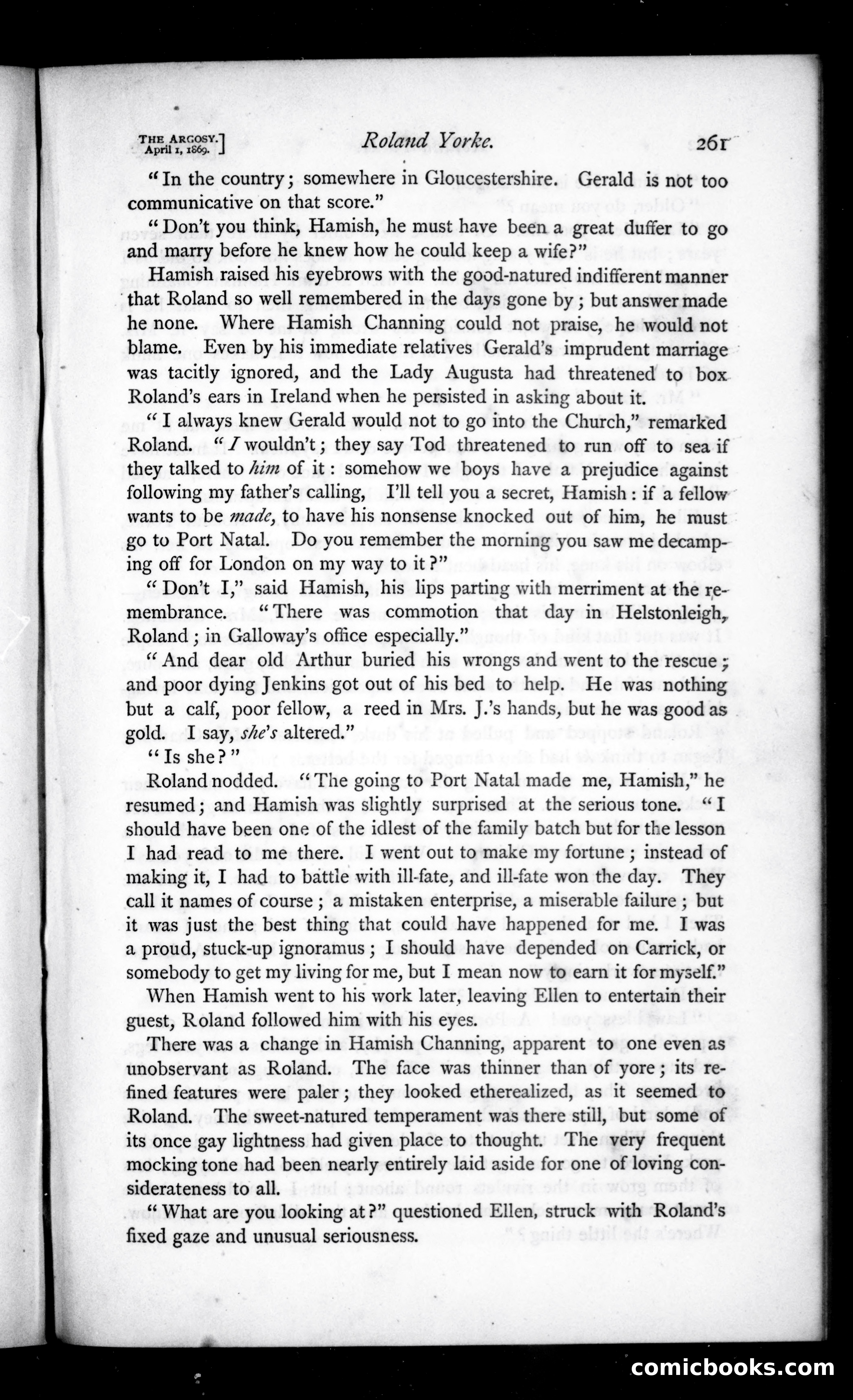 The Argosy, Vol. VII — page 23 of 82