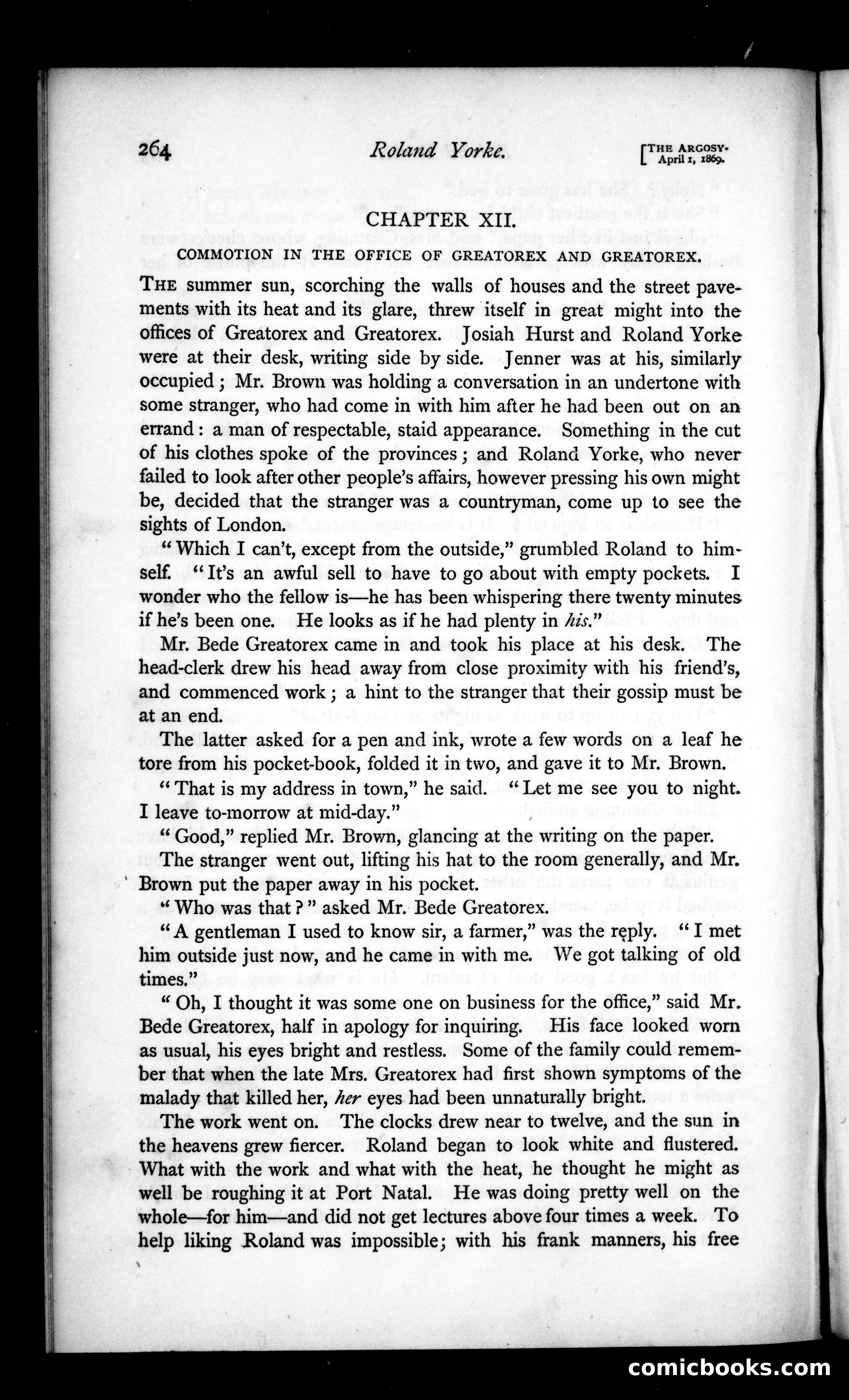 The Argosy, Vol. VII — page 26 of 82